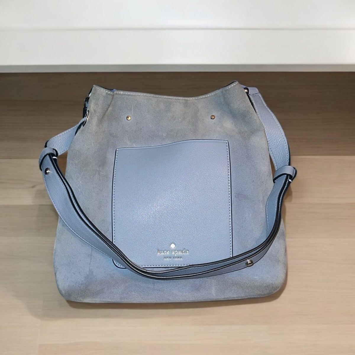 Kate Spade Kate Spade Marti Suede Bucket Shoulder Crossbody Bag Size ONE SIZE - 4 Thumbnail