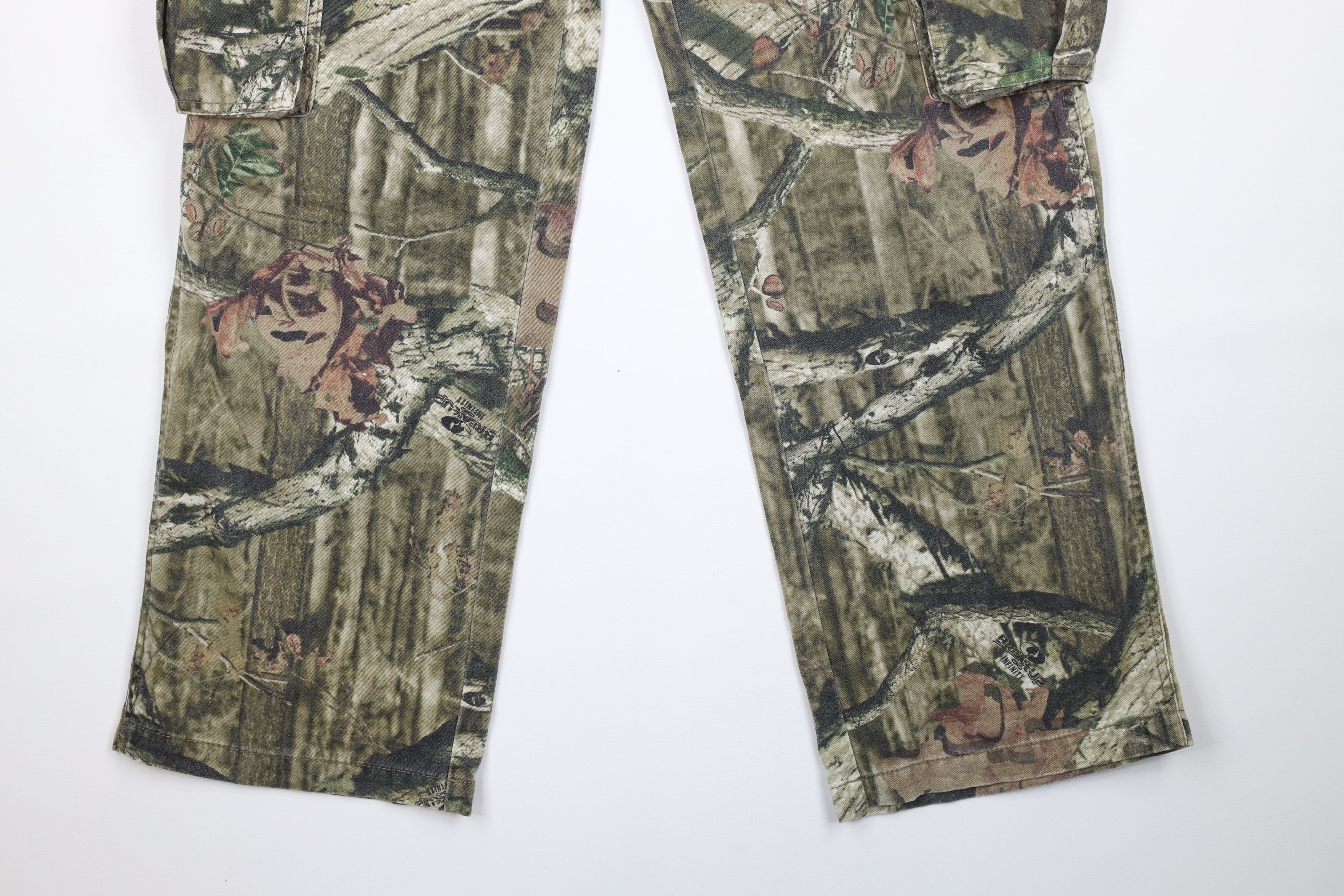 Vintage Vintage Streetwear Wide Leg Camouflage Cargo Pants Trousers Size 36" / US 14 / IT 50 - 4 Thumbnail