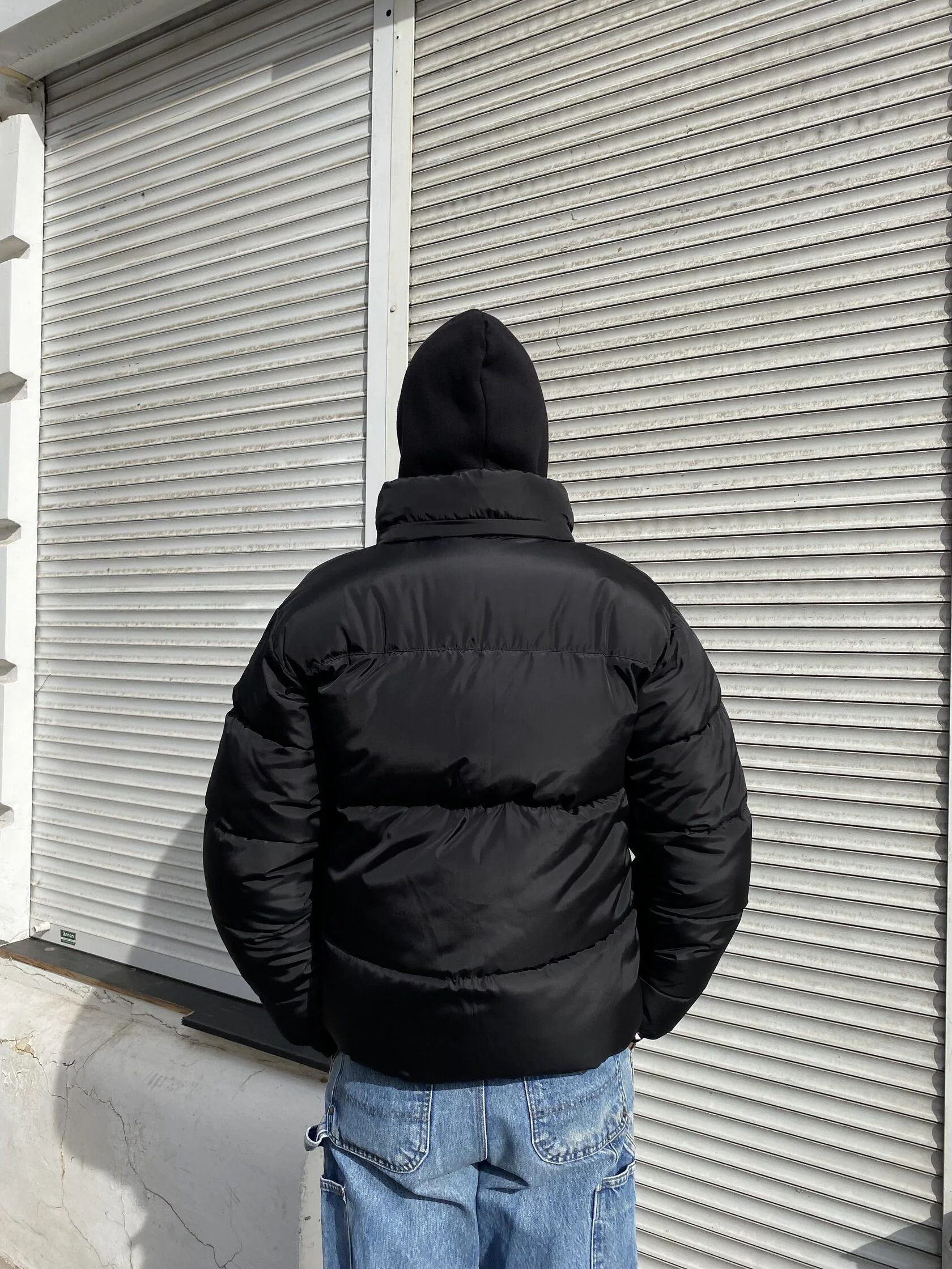 Other Streetwear puffer jacket down black ulika basic y2k Size US XL / EU 56 / 4 - 14 Thumbnail