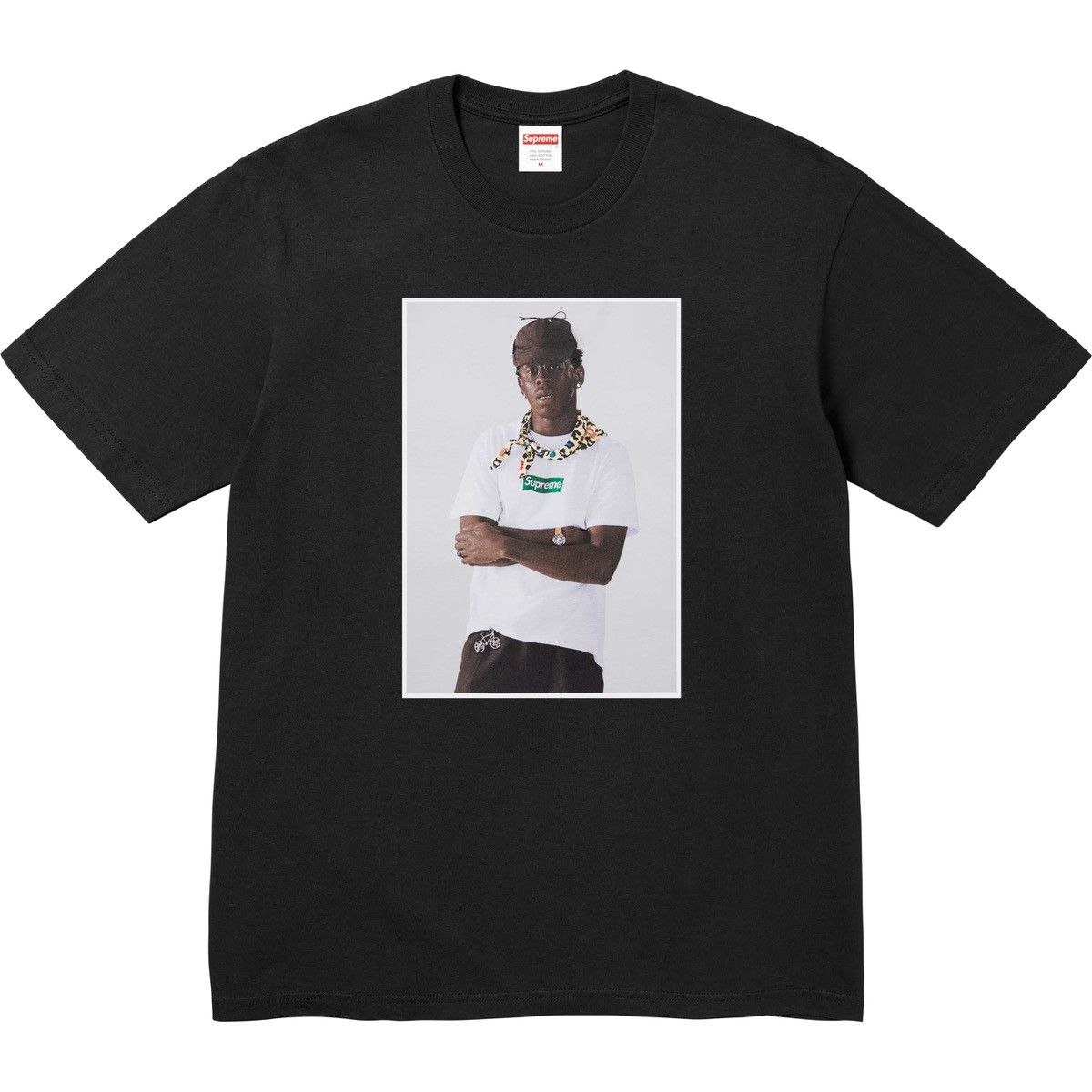 Supreme SUPREME TYLER, THE CREATOR TEE BLACK - L Size US L / EU 52-54 / 3 - 4 Thumbnail