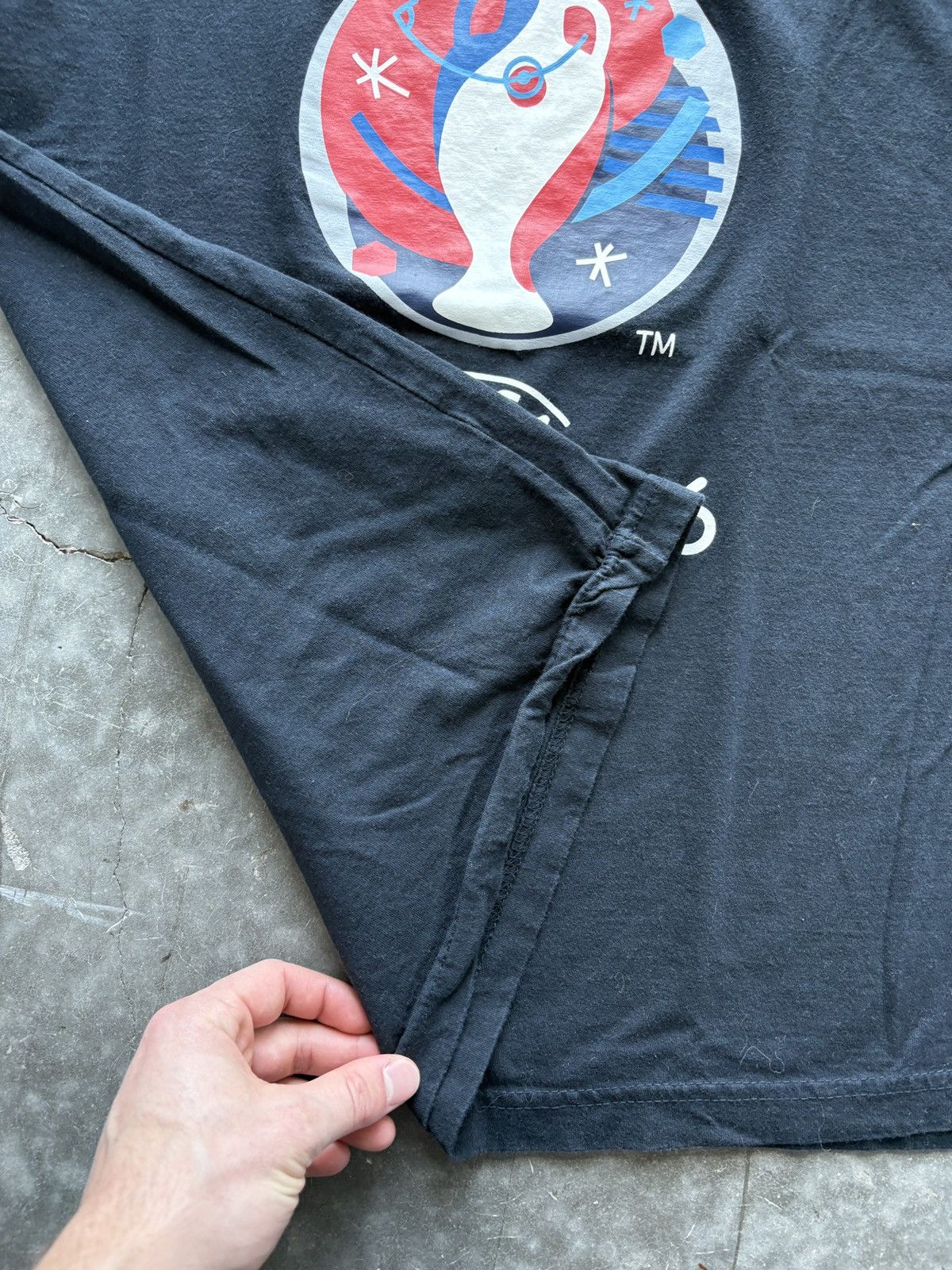 Vintage 2016 UEFA Euro Cup Finals Graphic Tee Size US L / EU 52-54 / 3 - 4 Thumbnail