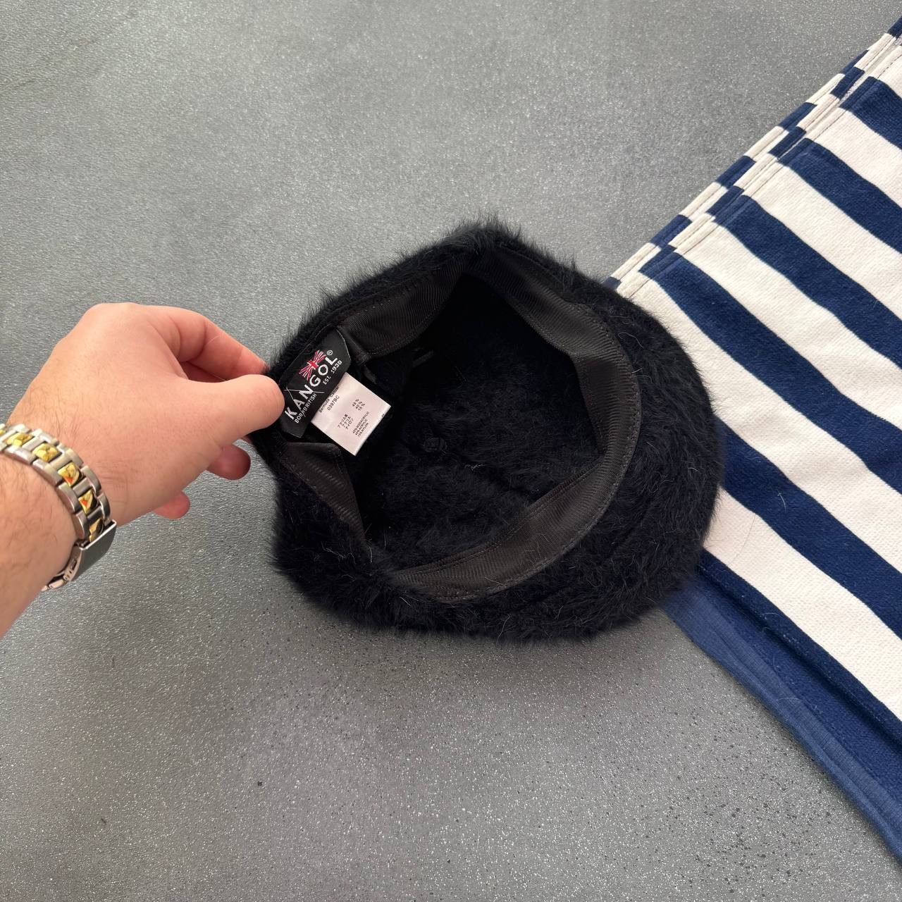 Kangol × Vintage Kangol Y2K Vintage Unisex Beret Hat Size ONE SIZE - 4 Thumbnail