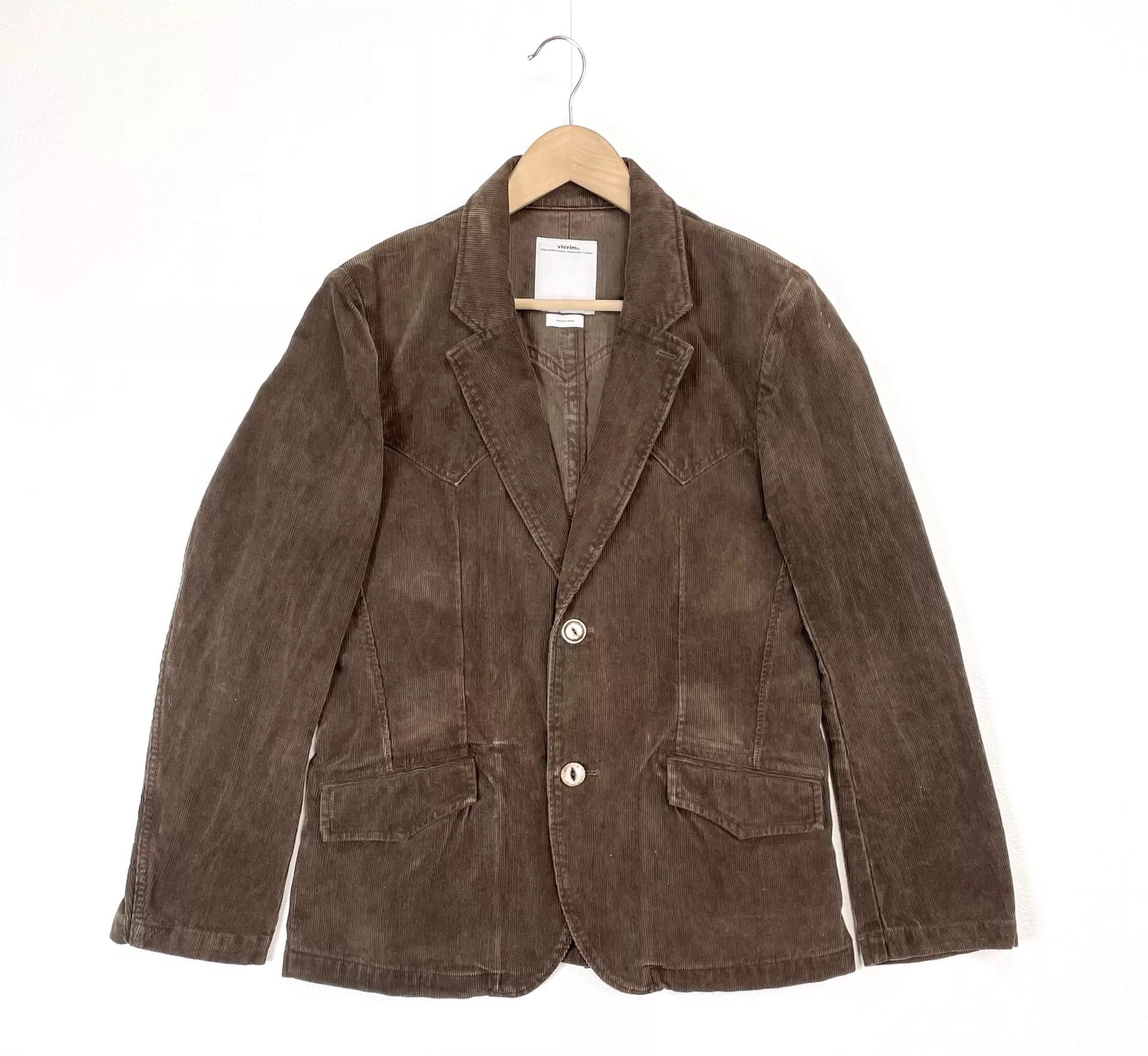 Visvim VISVIM Heavy Mud-Dyed Corduroy Blazer size 2 Size US M / EU 48-50 / 2 - 1 Thumbnail