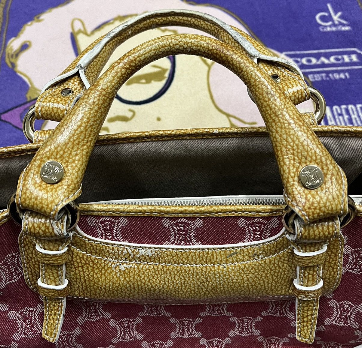 Celine Vintage CELINE PARIS Monogram Handbag x Rare Size ONE SIZE - 13 Thumbnail