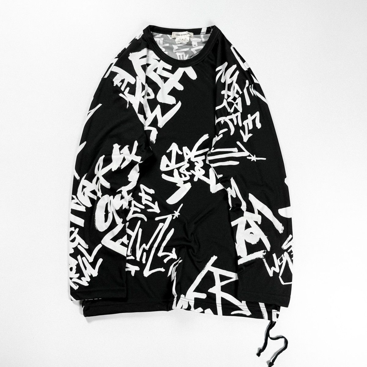 Comme des Garcons Comme des Garçons Graffiti Text Longsleeve Size L / US 10 / IT 46 - 1 Thumbnail