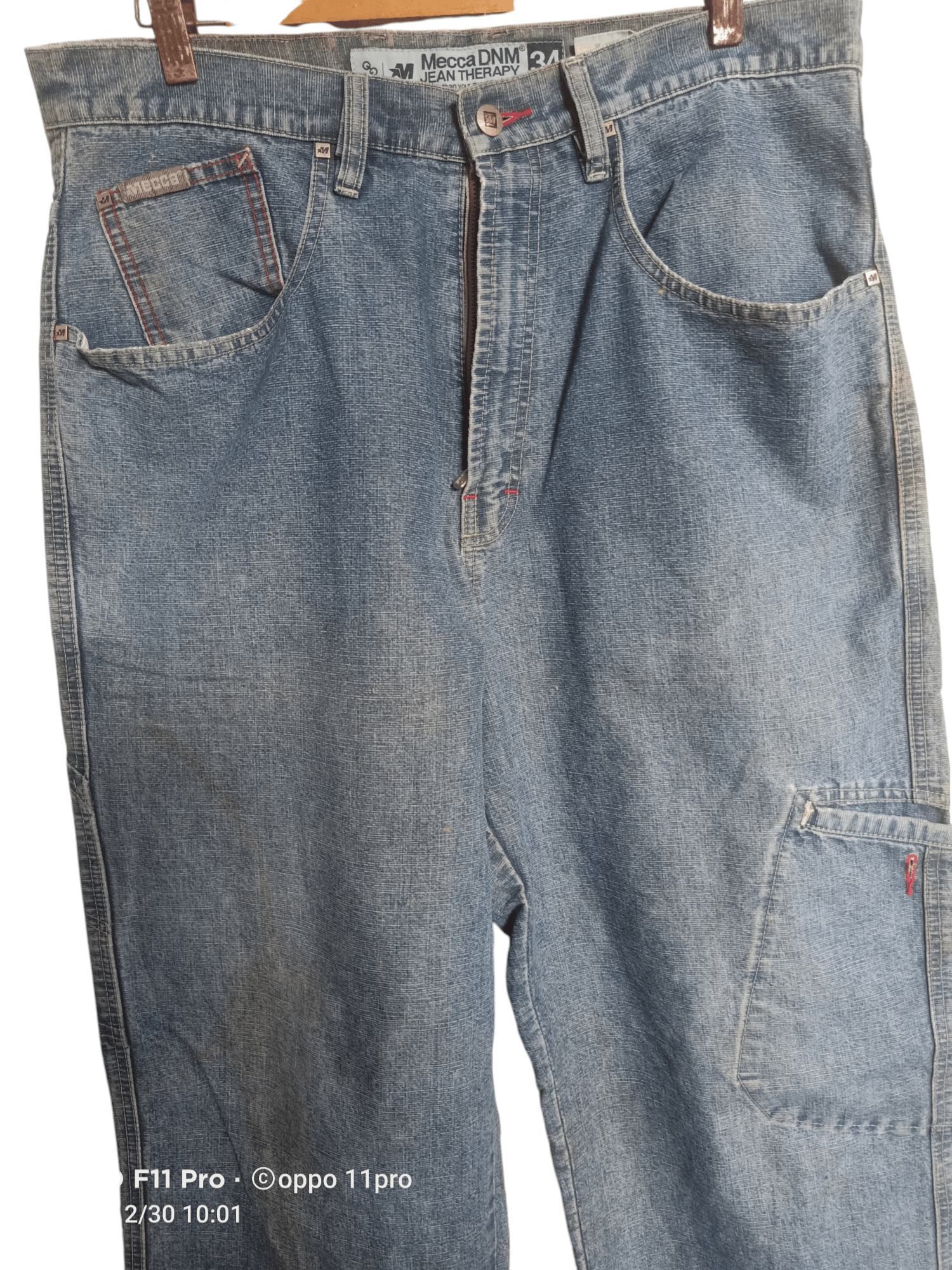 If Six Was Nine × Mecca 90s Vintage Mecca Baggy Pants Loose Size US 35 - 2 Thumbnail
