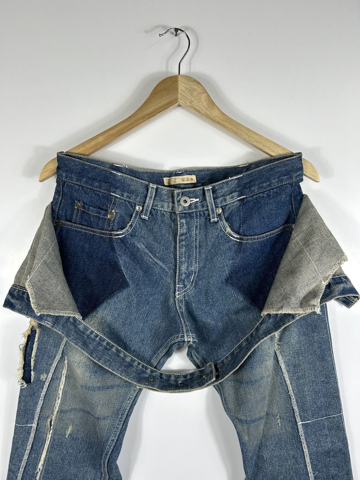 Japanese Brand 🔥Designer Satoshi Hiramoto Denim Size US 32 / EU 48 - 7 Thumbnail