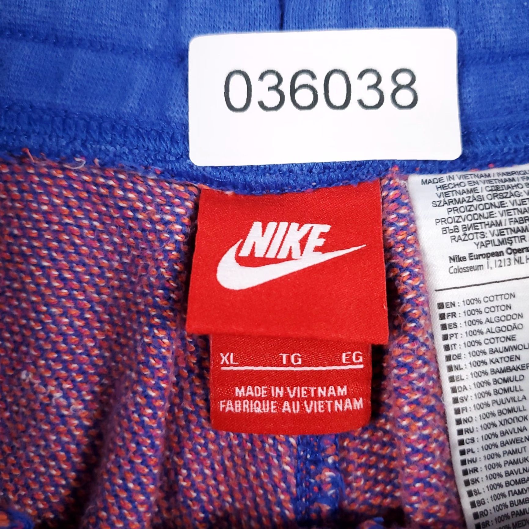 Nike Nike Shorts XL Blue Casual Running Active Sweat Mens Size US 36 / EU 52 - 7 Thumbnail
