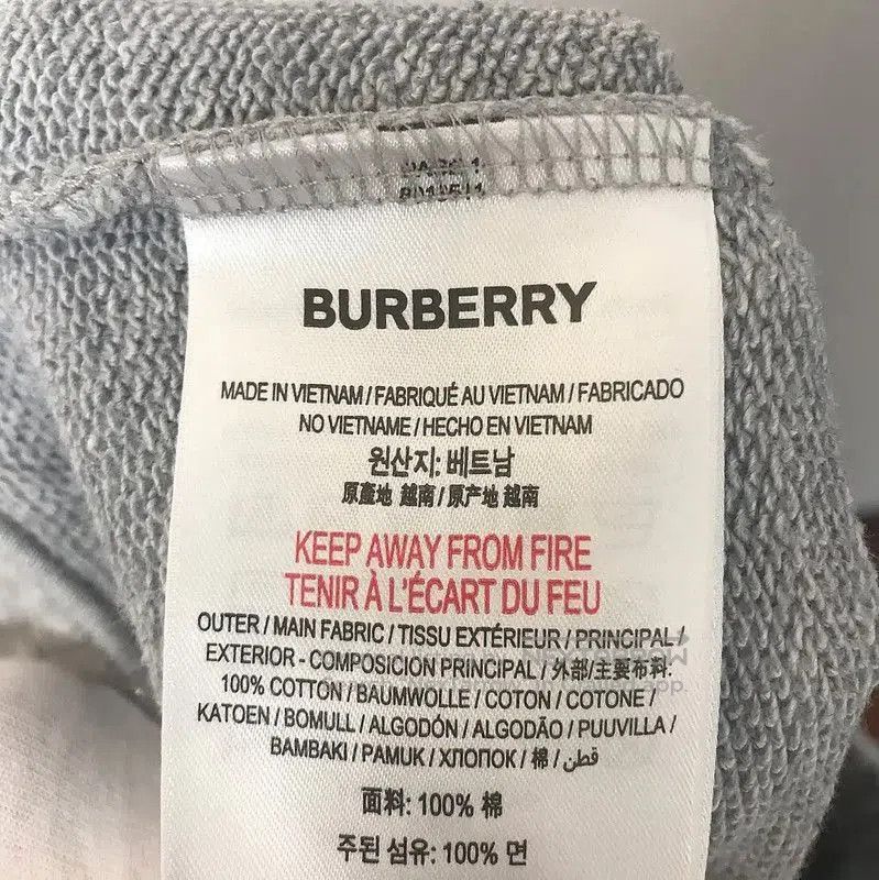 Burberry Burberry Gray Cotton Men's Shorts. Size US 26 / EU 42 - 4 Thumbnail