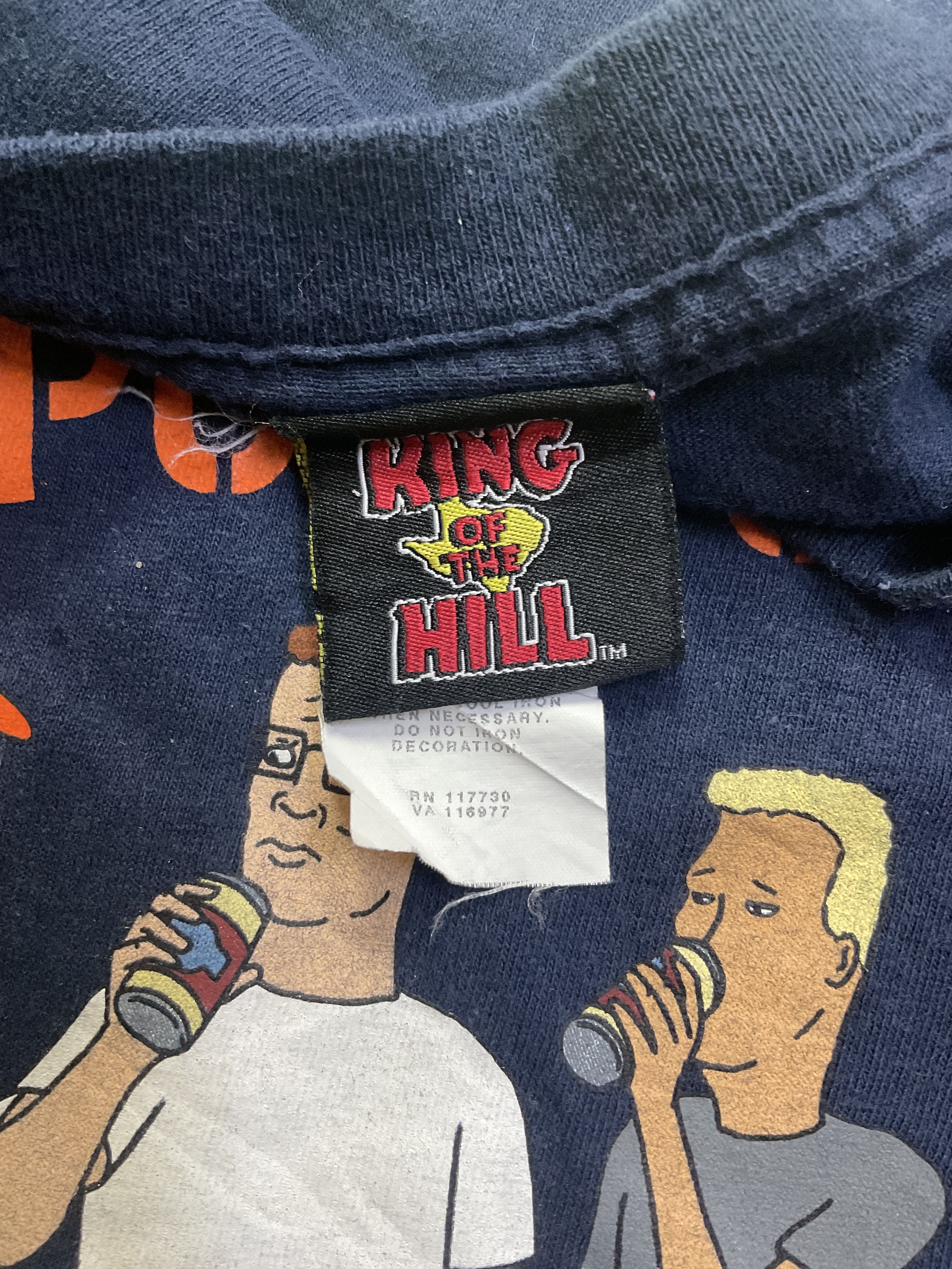 Cartoon Network Vintage 2005 King of the Hill Weapons Mass Consumption Tee Size US XL / EU 56 / 4 - 4 Thumbnail