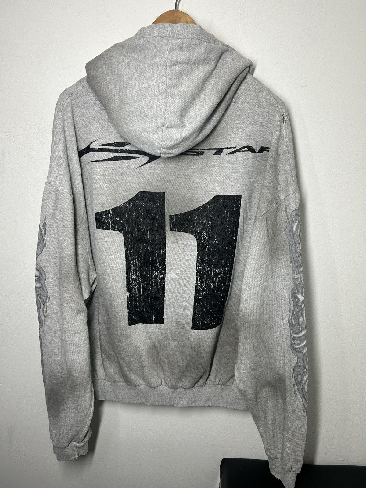Hellstar yoga zip hoodie