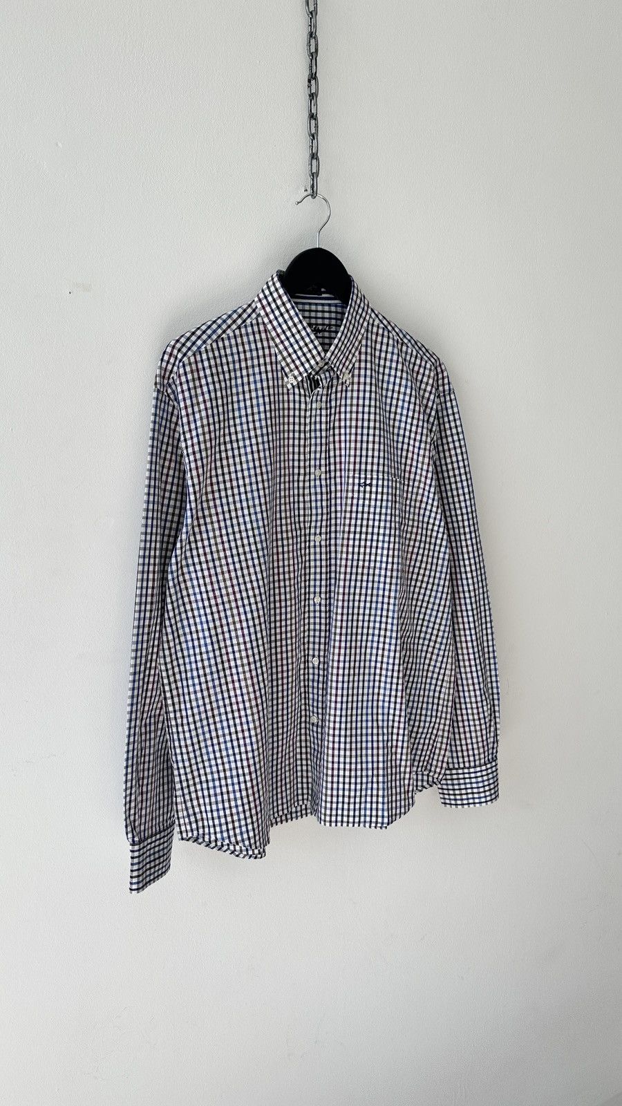 Paul & Shark Paul & Shark Yachting Shirt Check Button Down Made in Italy Size US XL / EU 56 / 4 - 3 Thumbnail