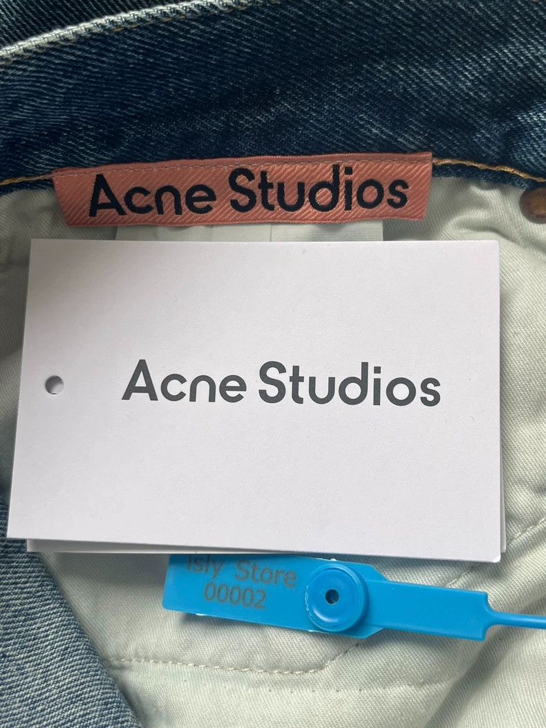 Acne Studios acne studios Weila Heavy Industry solid-color jeans 2506-Ne Size US 32 / EU 48 - 4 Thumbnail