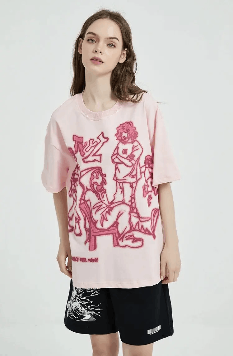 Japanese Brand × Vintage Japanese Streetwear Cotton Vintage Tshirt Size US XL / EU 56 / 4 - 4 Thumbnail