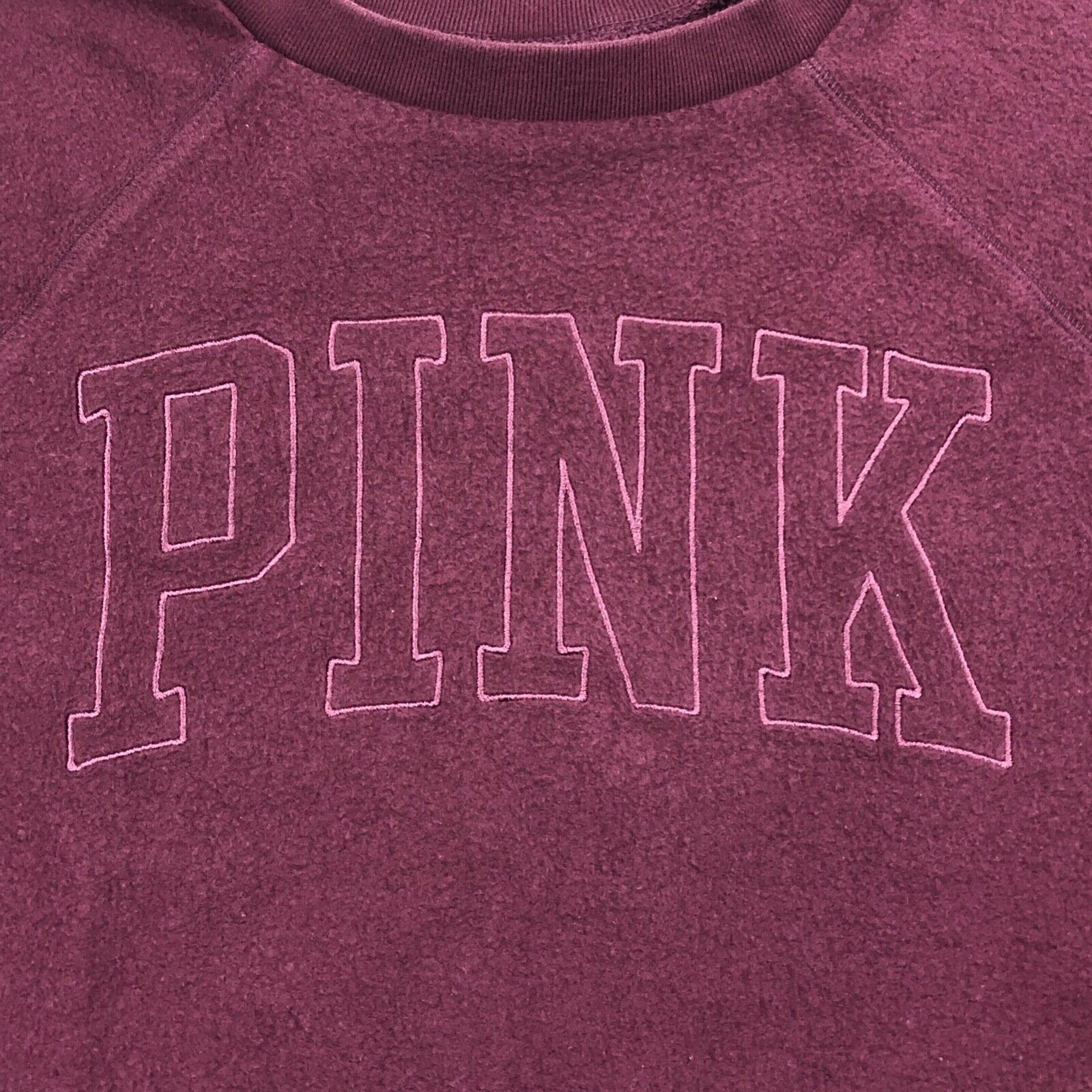 Victoria's Secret Victoria Secret PINK Purple Maroon Pullover Sweater Size XS Size XS / US 0-2 / IT 36-38 - 2 Thumbnail