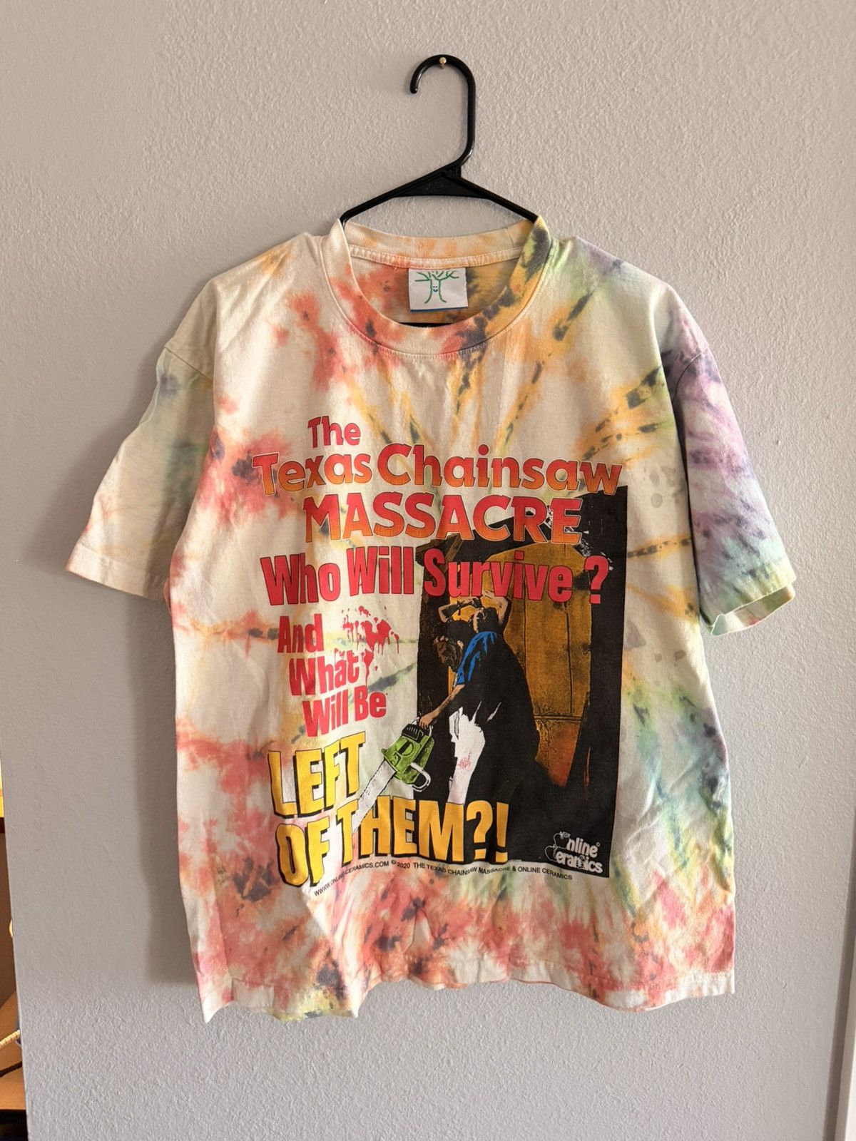 Online Ceramics Texas Chainsaw Massacre t shirt // Online Ceramics Size US L / EU 52-54 / 3 - 1 Thumbnail
