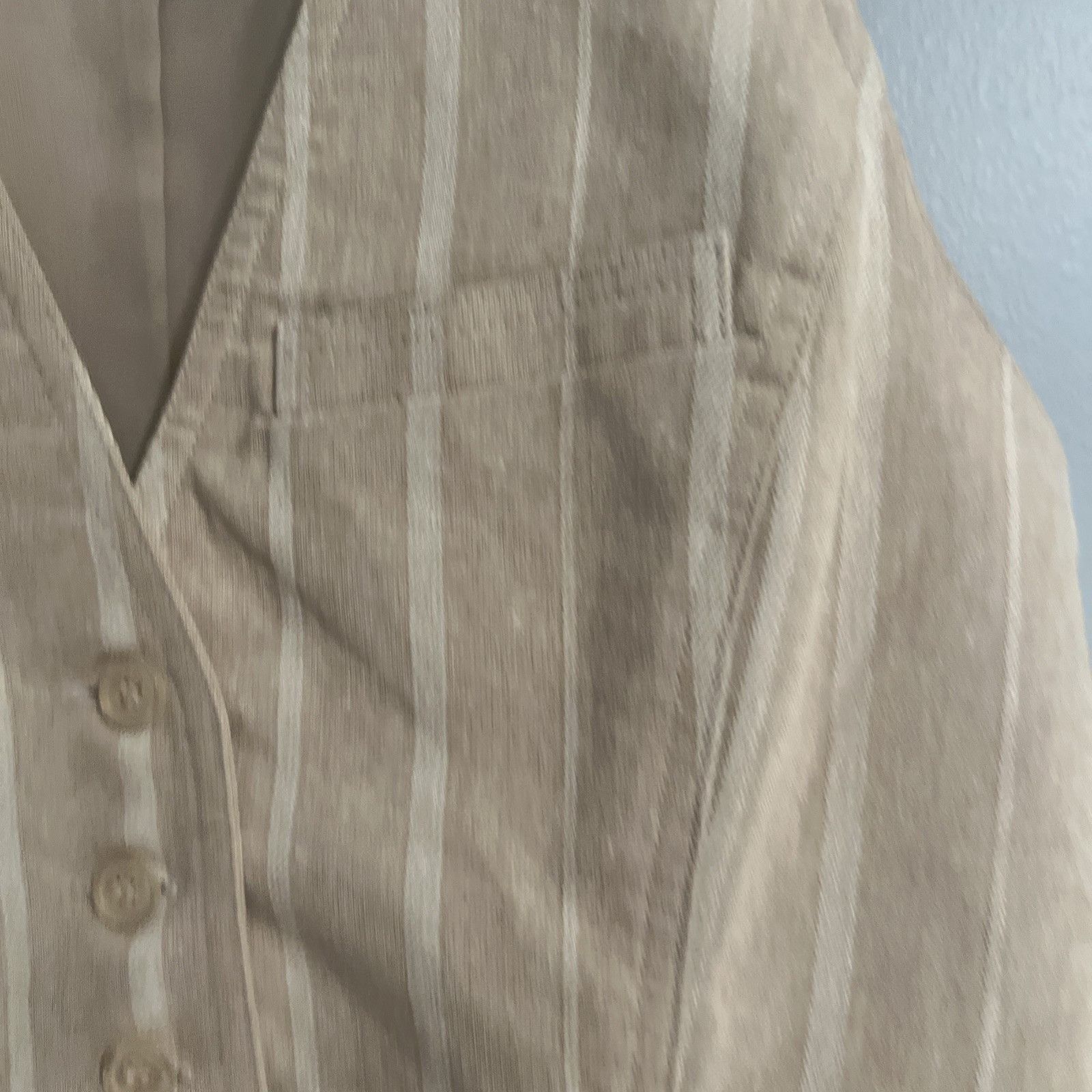 By Together Vintage TOGETHER S8 blazer And S6 Vest. Exc. Cond. Ramie/co Size M / US 6-8 / IT 42-44 - 17 Thumbnail