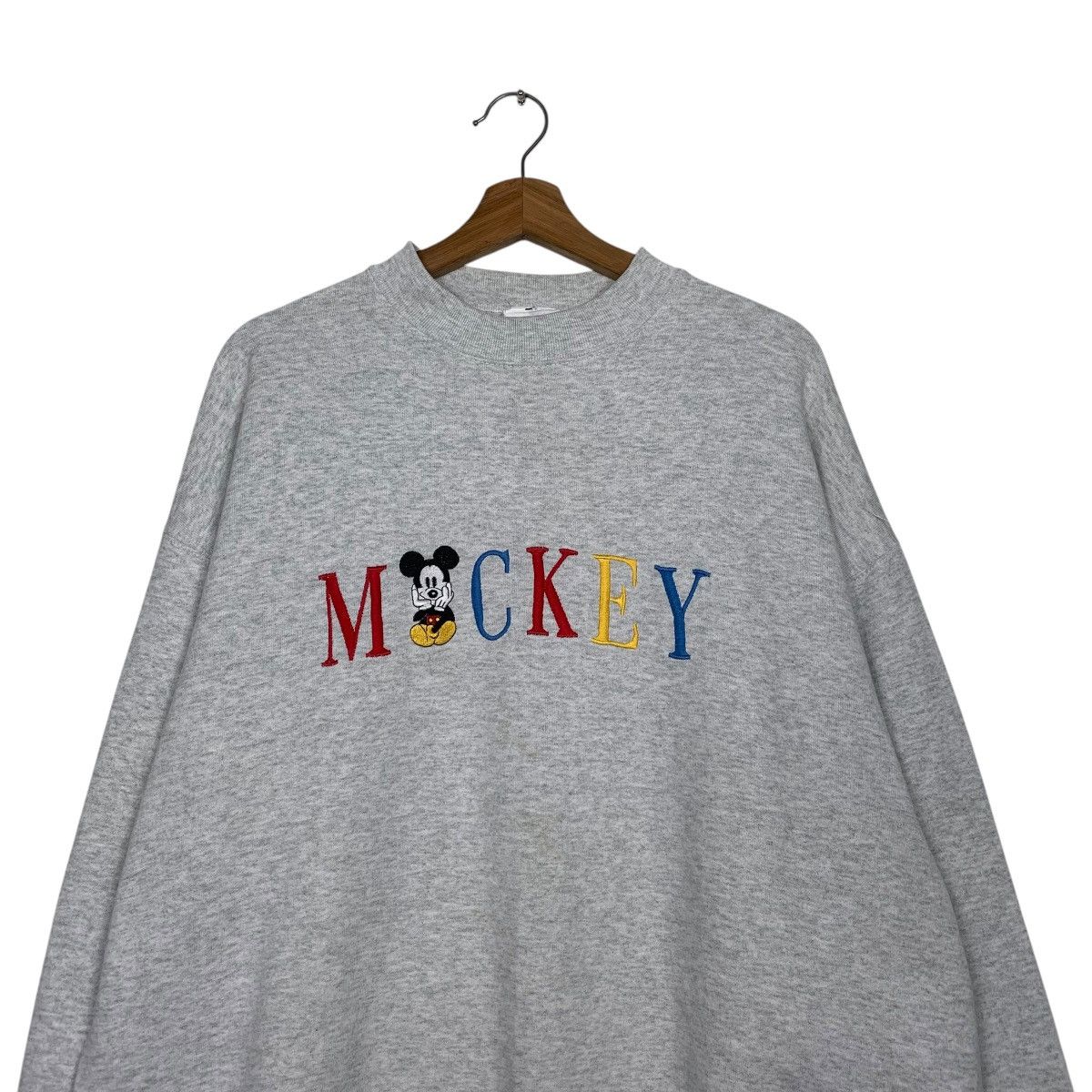 Mickey & Co. Vintage Mickey Embroidery Crewneck Sweatshirt Size US M / EU 48-50 / 2 - 2 Thumbnail