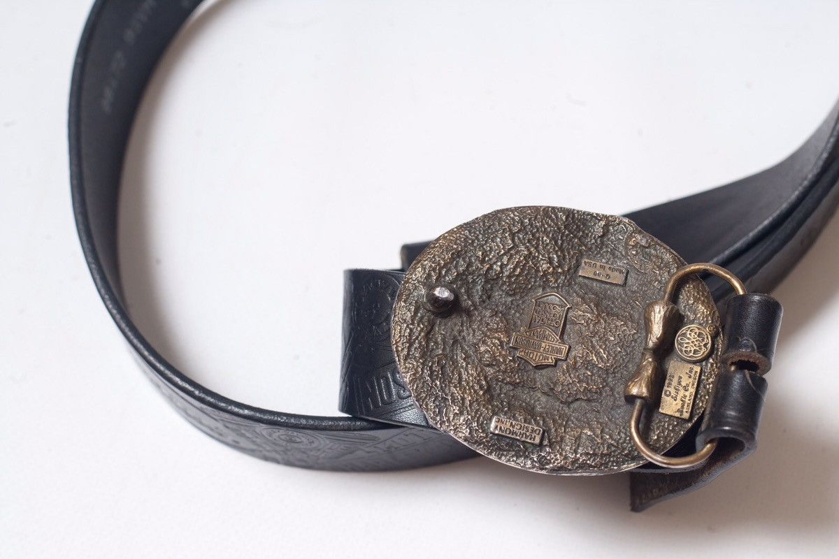 Harley Davidson Harley Davidson 1992 Harmony Design Eagle USA Belt Size ONE SIZE - 7 Thumbnail