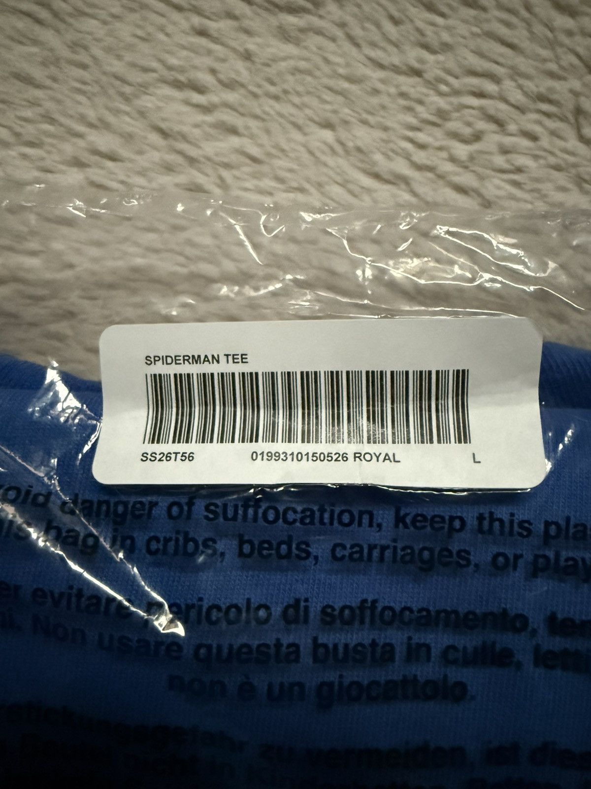 Supreme Supreme Spider-Man Tee Size US L / EU 52-54 / 3 - 4 Thumbnail