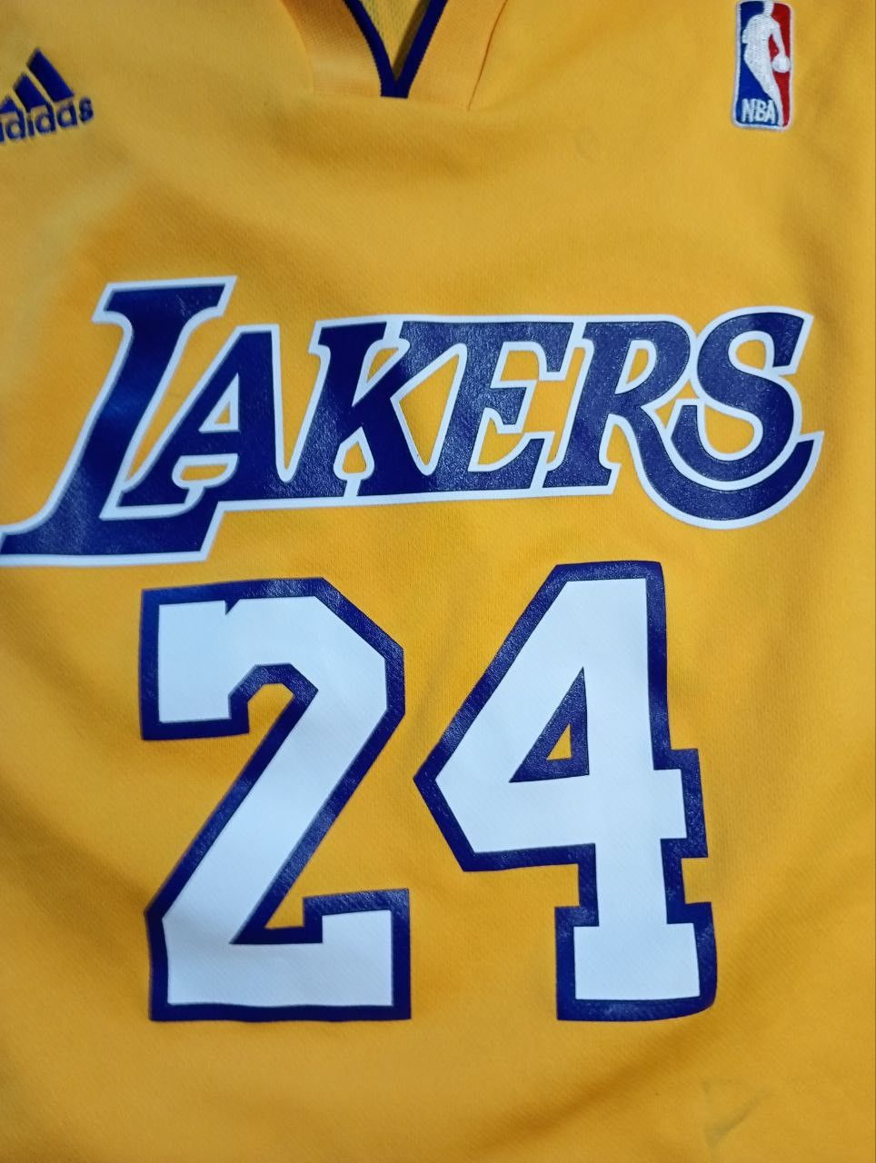Adidas × NBA Adidas LA Lakers Jersey 24 Kobe Bryant 2013 Size US M / EU 48-50 / 2 - 3 Thumbnail
