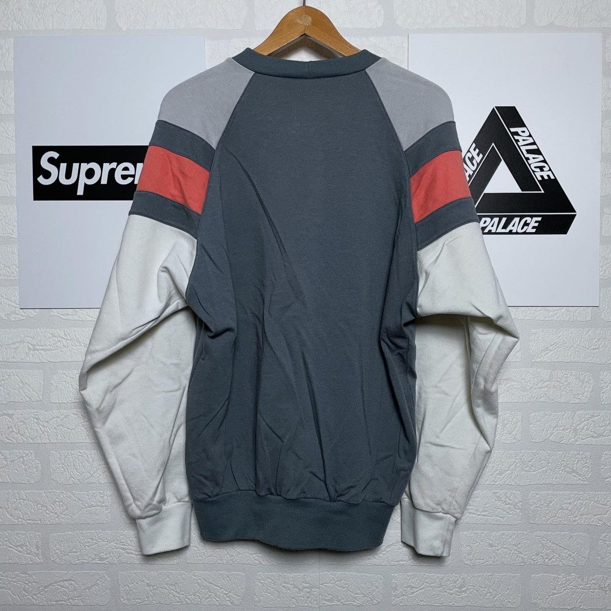 Adidas Rare Vintage Sweatshirt Adidas 3 Stripes. Size US M / EU 48-50 / 2 - 2 Thumbnail