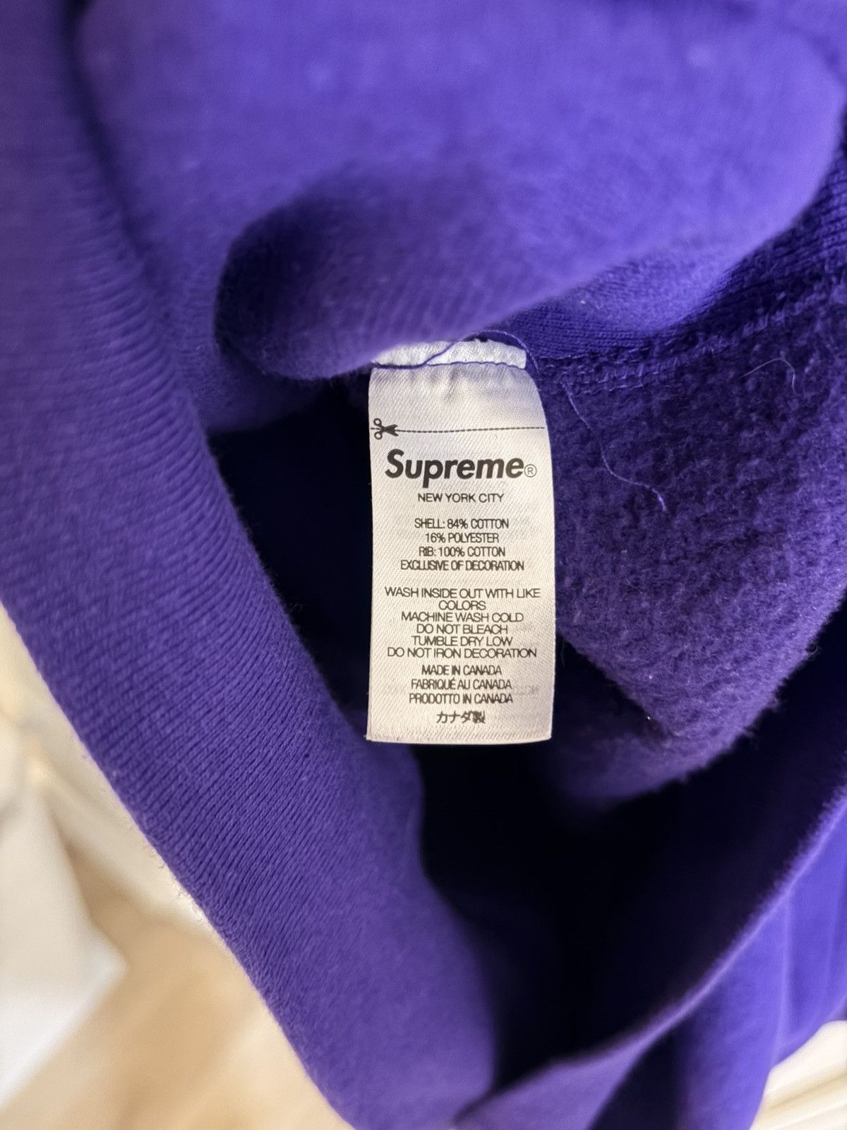 Supreme Supreme Cursive Hoodie Size US L / EU 52-54 / 3 - 5 Thumbnail
