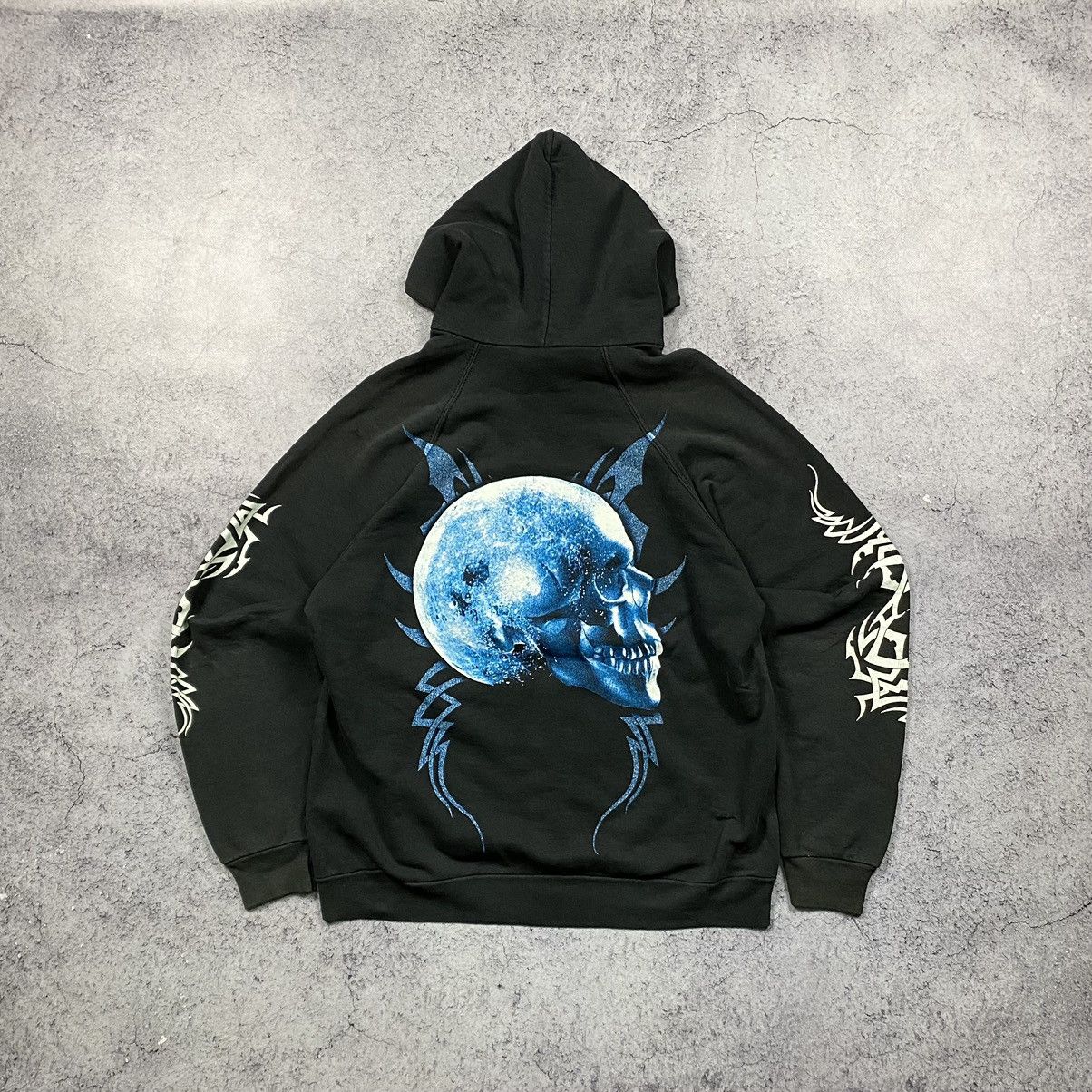 トップス 00s archive japanese label hoodie grunge 00s archive japanese label grunge hoodie（The Best Throwback