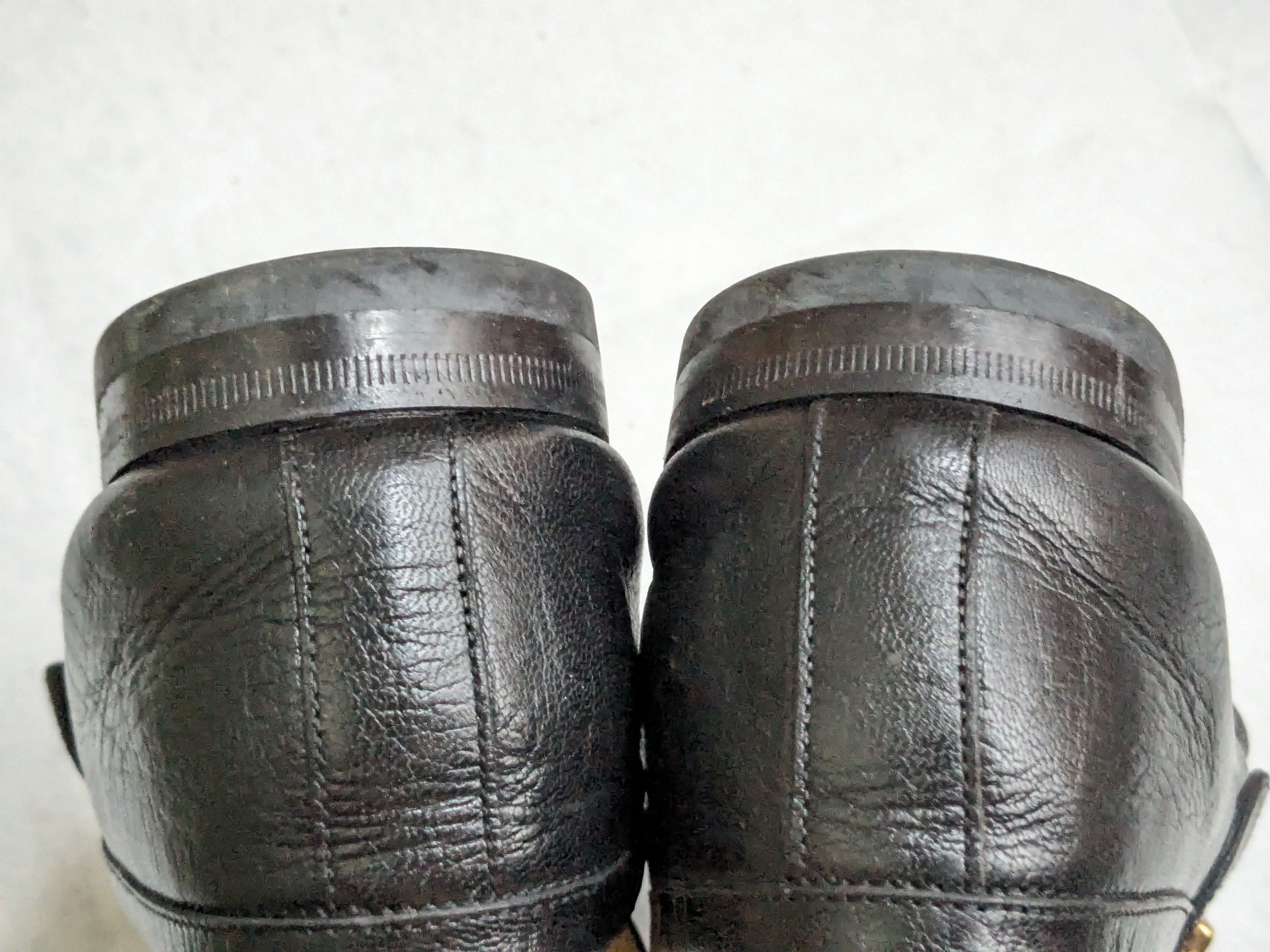 Gucci Gucci Loafers Black 10 Web GG Logo Size US 10 / EU 43 - 12 Thumbnail