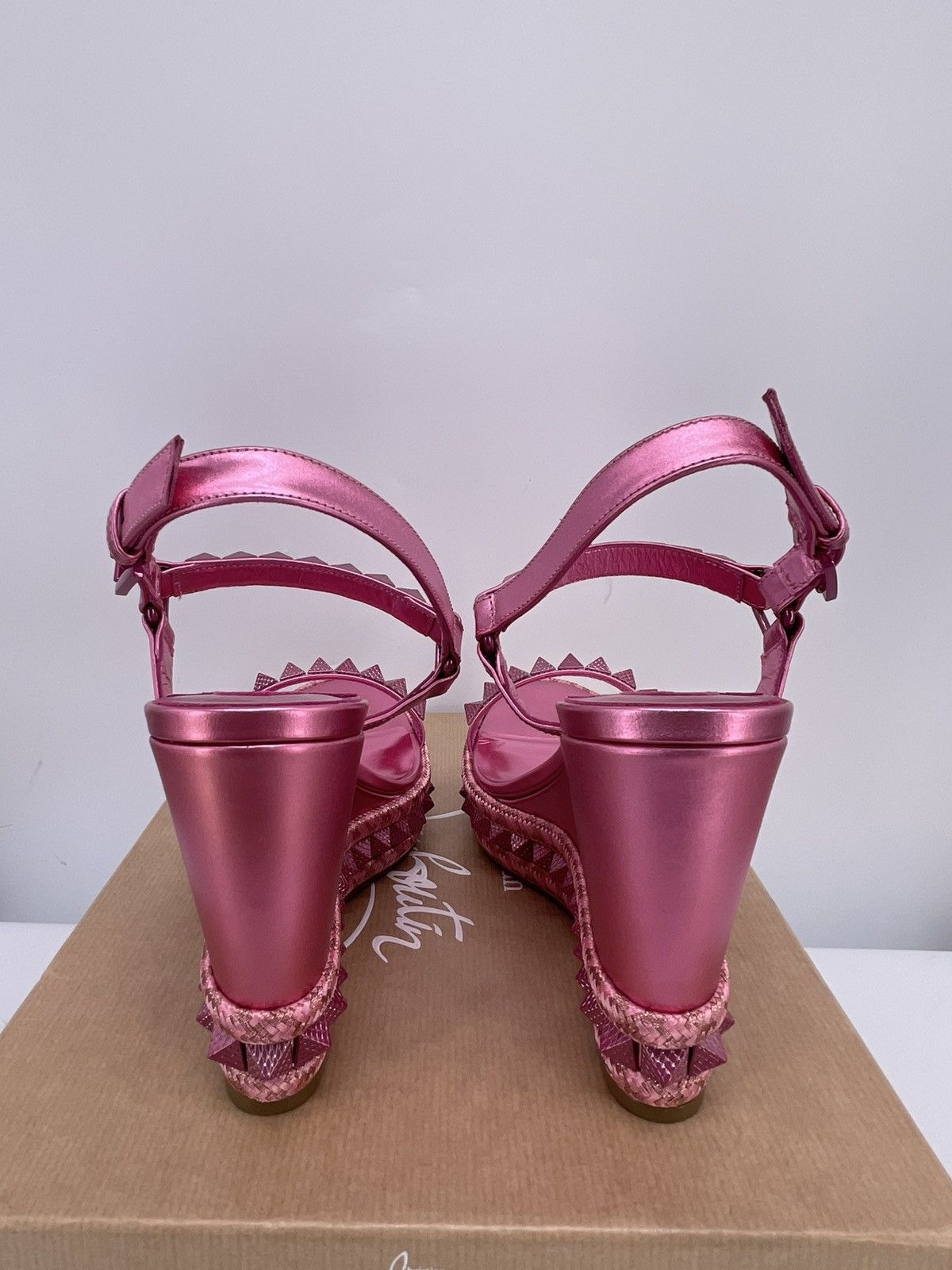 Christian Louboutin Christian Louboutin Pyraclou 110mm size 39 Size US 9 / IT 39 - 5 Thumbnail