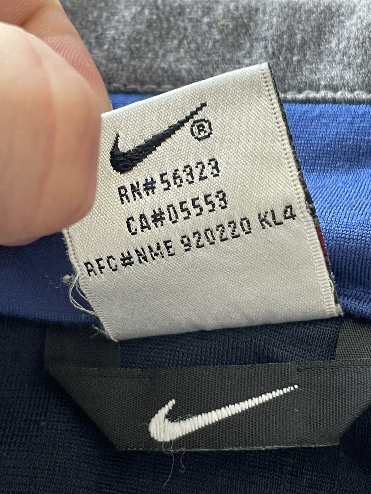 Nike Vintage Nike Big Swoosh Cotton Boxy Tracksuit Set Size US XL / EU 56 / 4 - 8 Thumbnail