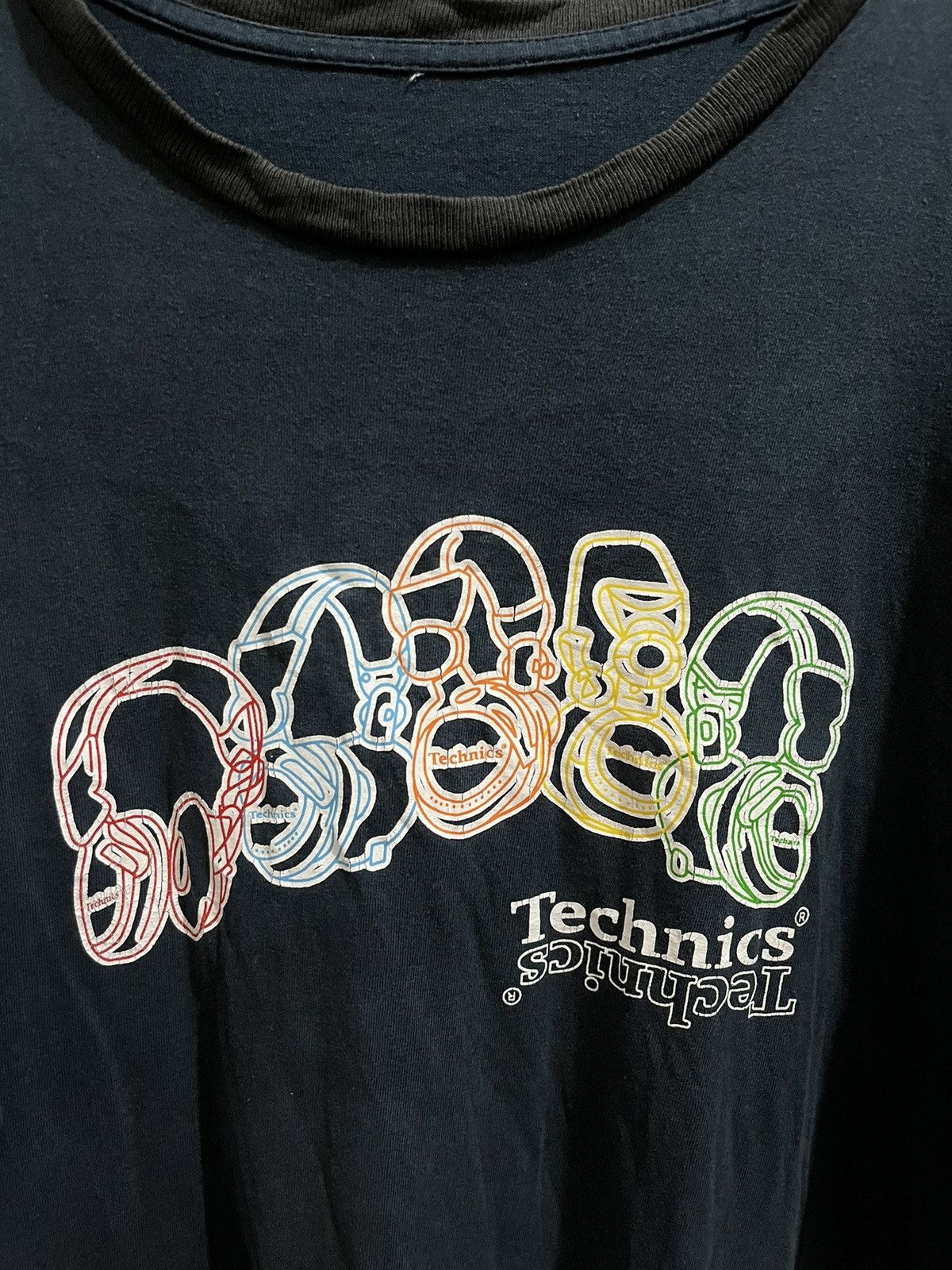 Rap Tees × Vintage Vintage technics aphex twins Size US XL / EU 56 / 4 - 3 Thumbnail
