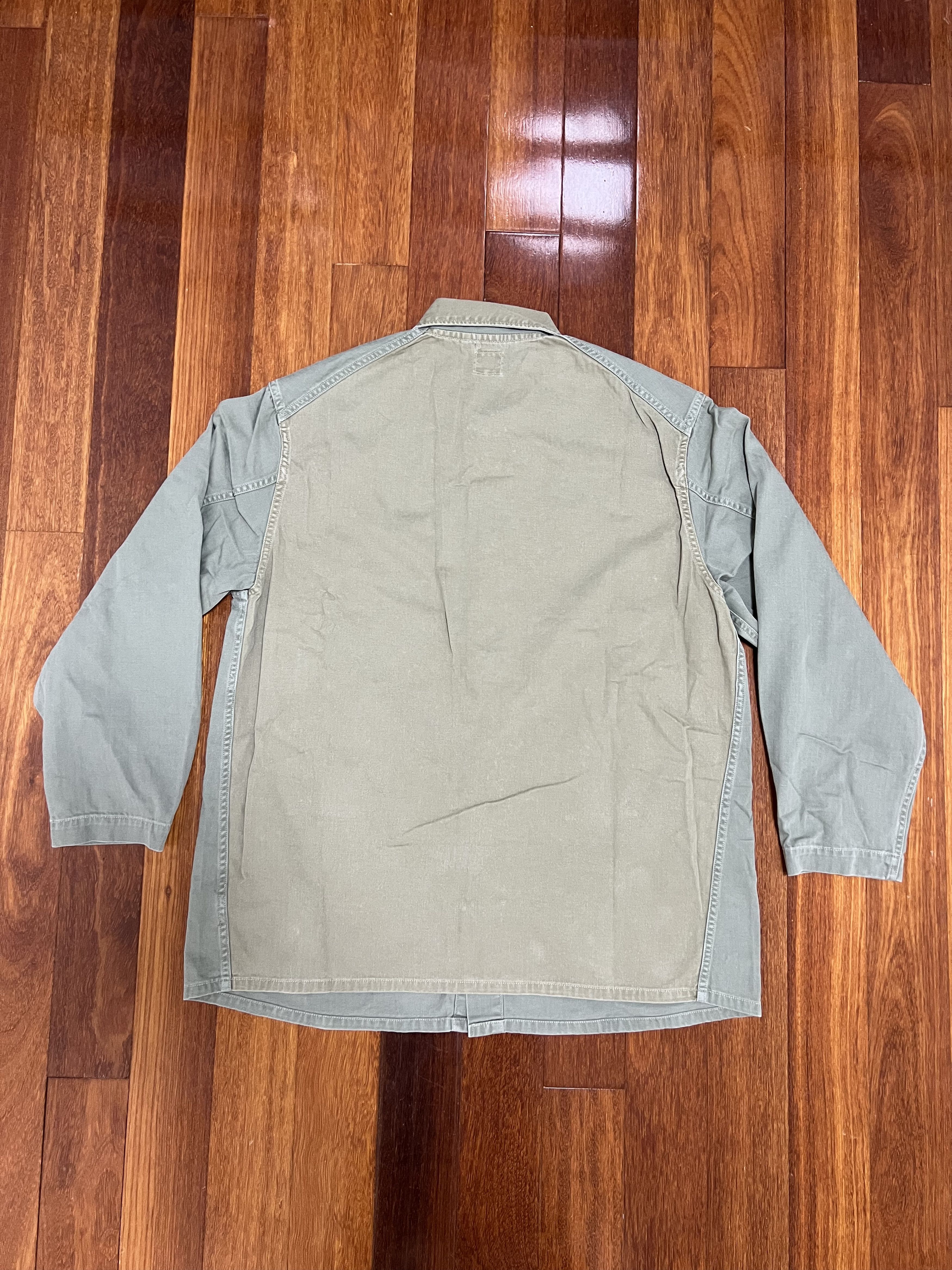 Orslow 💚 Orslow Herringbone Utility Coverall Jacket Green NEW Size US L / EU 52-54 / 3 - 7 Thumbnail