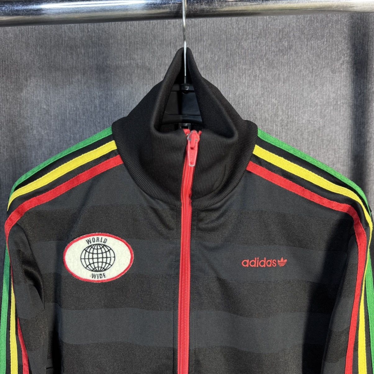 Adidas Adidas Vintage Jamaica Tracksuit Bob Marley Rasta striped XS Size US XS / EU 42 / 0 - 2 Thumbnail