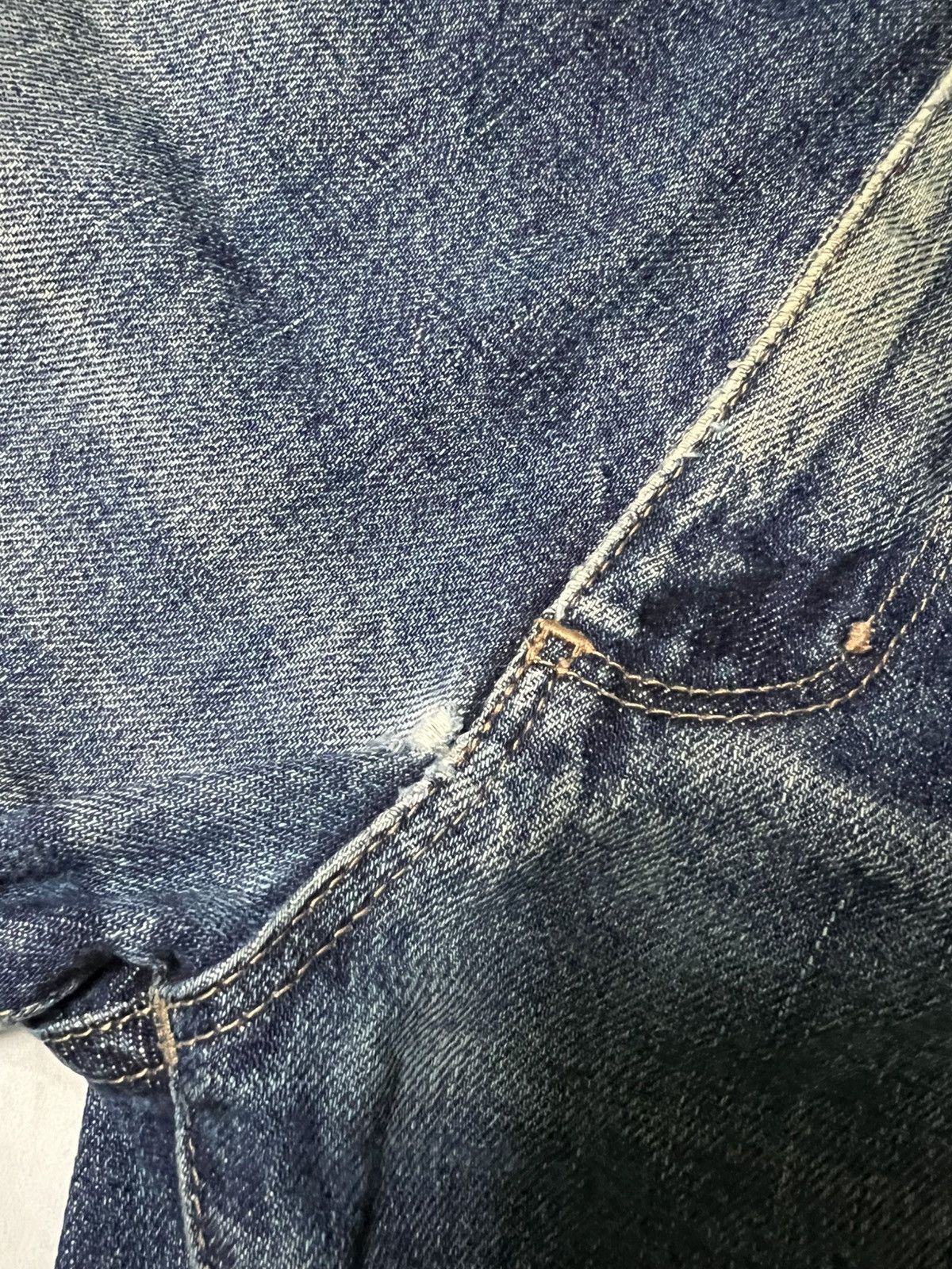 If Six Was Nine × Vintage × Wrangler 💥Baggy💥Vintage 90’s Wrangler Distress Washed Jean Size US 34 / EU 50 - 18 Thumbnail