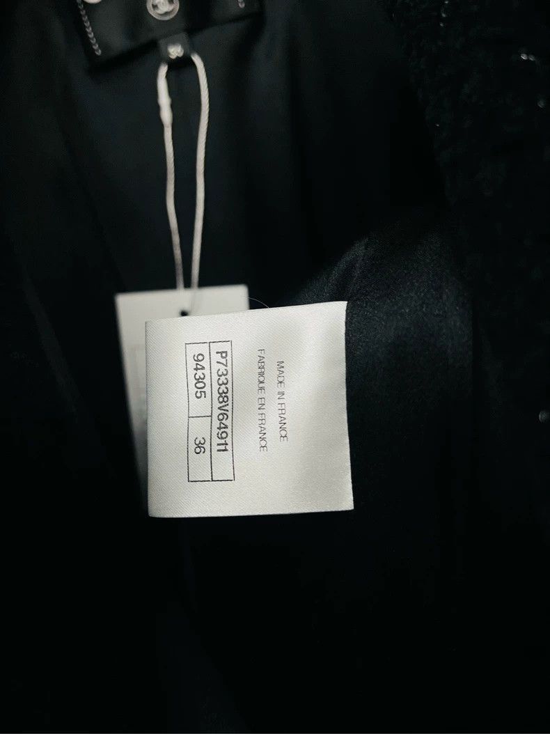 Chanel Chanel Black tweed waist jacket 2504-Nextarrow Size XS / US 0-2 / IT 36-38 - 3 Thumbnail