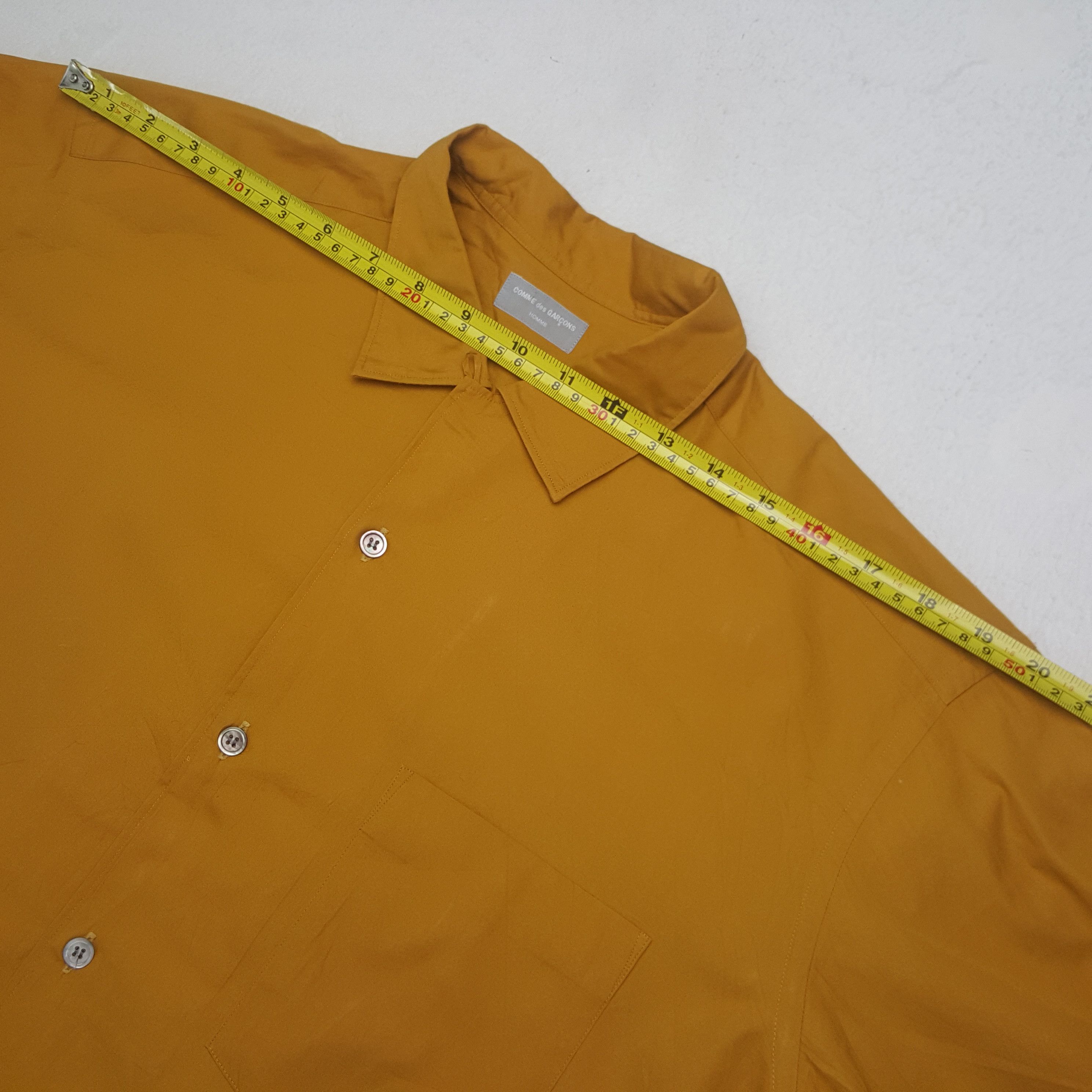 Comme des Garcons Homme Vintage Comme des Garcons Homme AD1999 Shirt Button Up RR21 Size US XL / EU 56 / 4 - 4 Thumbnail