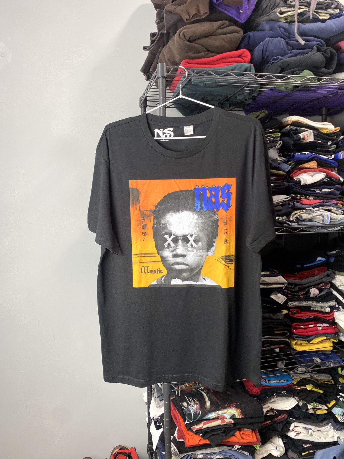 Rap Tees Nas “NASIR” Album Promo T Shirt Hip Hop Y2K Hype Size US M / EU 48-50 / 2 - 1 Thumbnail