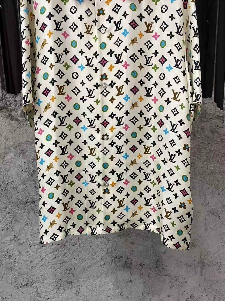 Louis Vuitton louis vuitton tyler silk short sleeve shirt-2507 Size US S / EU 44-46 / 1 - 4 Thumbnail