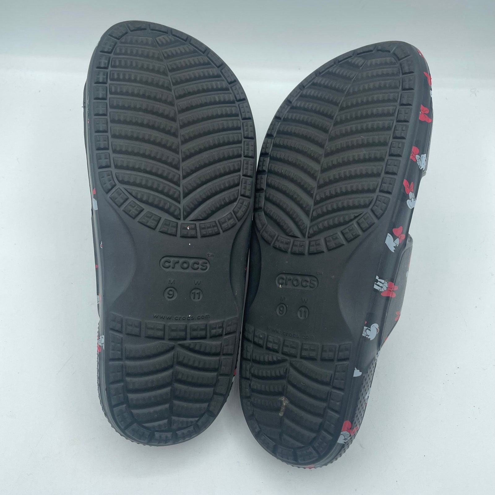 Crocs Crocs Disney Parks Minnie Mouse Slides Sandals Black Womens Size US 11 / IT 41 - 7 Thumbnail