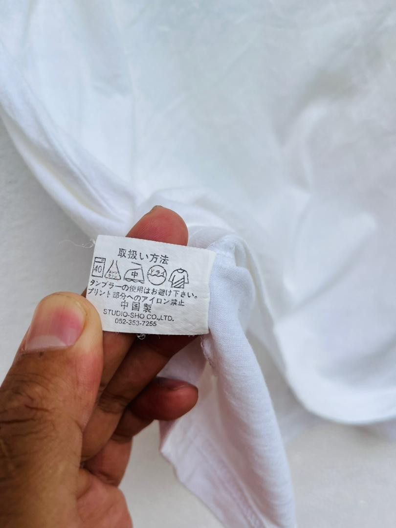 Japanese Brand × Vintage Vintage Berning Sho White Designer Fashion Style Shirt Size US M / EU 48-50 / 2 - 8 Thumbnail