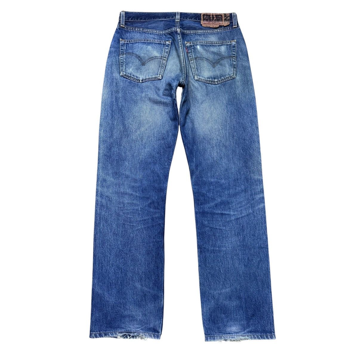 Levi's Vintage Levis 501 Distressed Denim Jeans Size US 32 / EU 48 - 2 Thumbnail