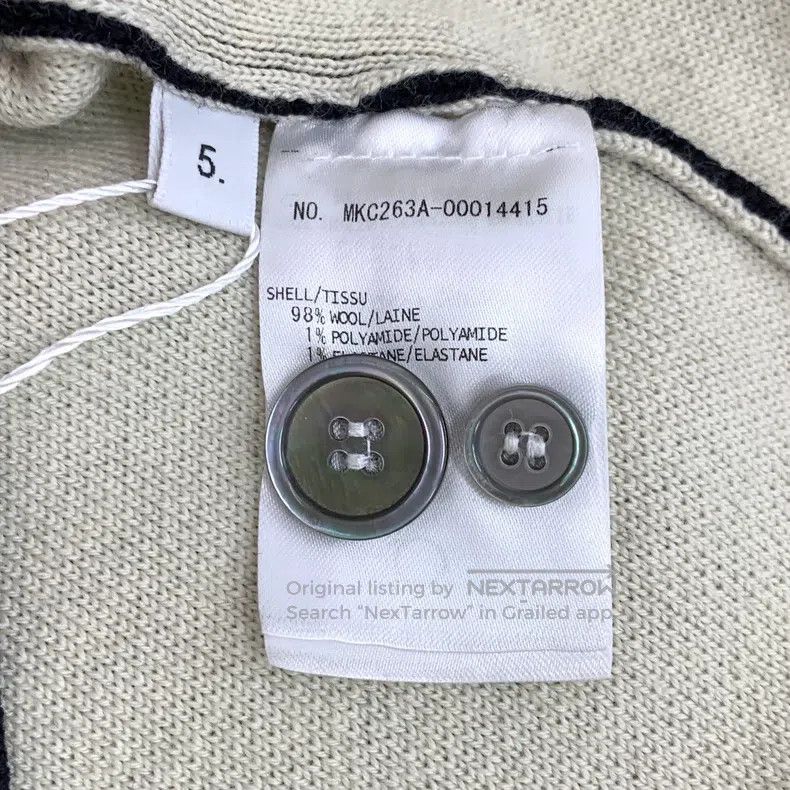 Thom Browne Thom Browne Black cardigan Size US XXL / EU 58 / 5 - 8 Thumbnail
