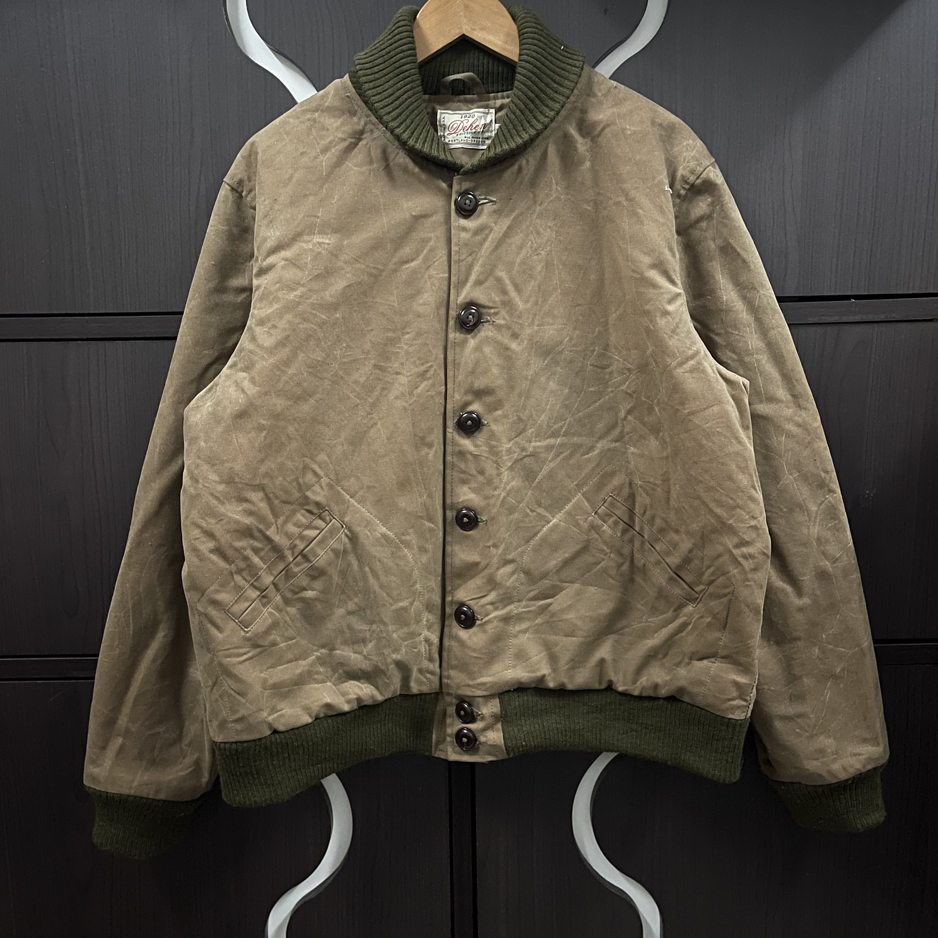 Dehen 1920 Dehen 1920 Heavy Duty Old School Truth Brown Waxed Canvas Size US XXL / EU 58 / 5 - 1 Thumbnail