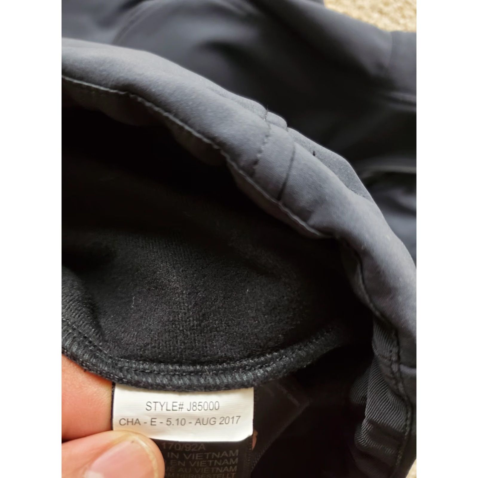 Marmot Marmot Gravity Jacket Womens Large Black Softshell Full Zip Stretch Fleece Lined Size L / US 10 / IT 46 - 6 Thumbnail