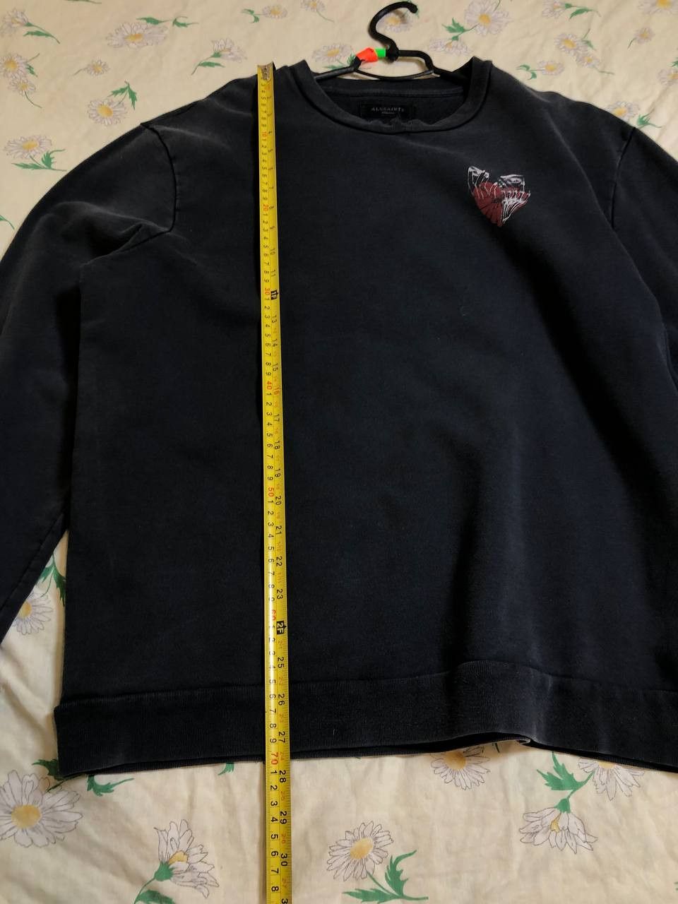 Allsaints allsaints Sweater with Heart Patch print faded sweatshirt Size M / US 6-8 / IT 42-44 - 11 Thumbnail