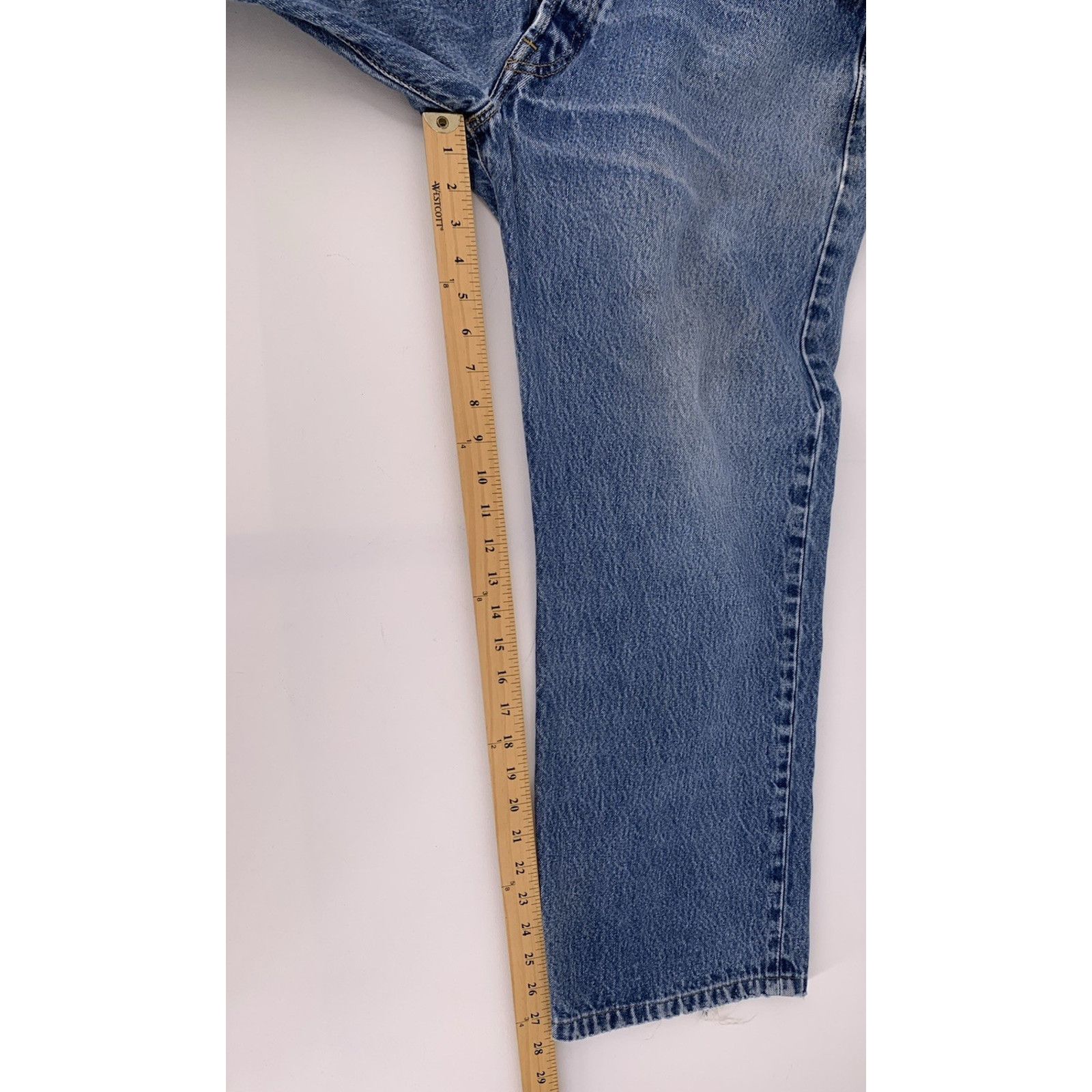 Levi's VTG Levi's 501 Button Fly Straight Leg 39x28.5" Jeans Size US 39 - 15 Thumbnail