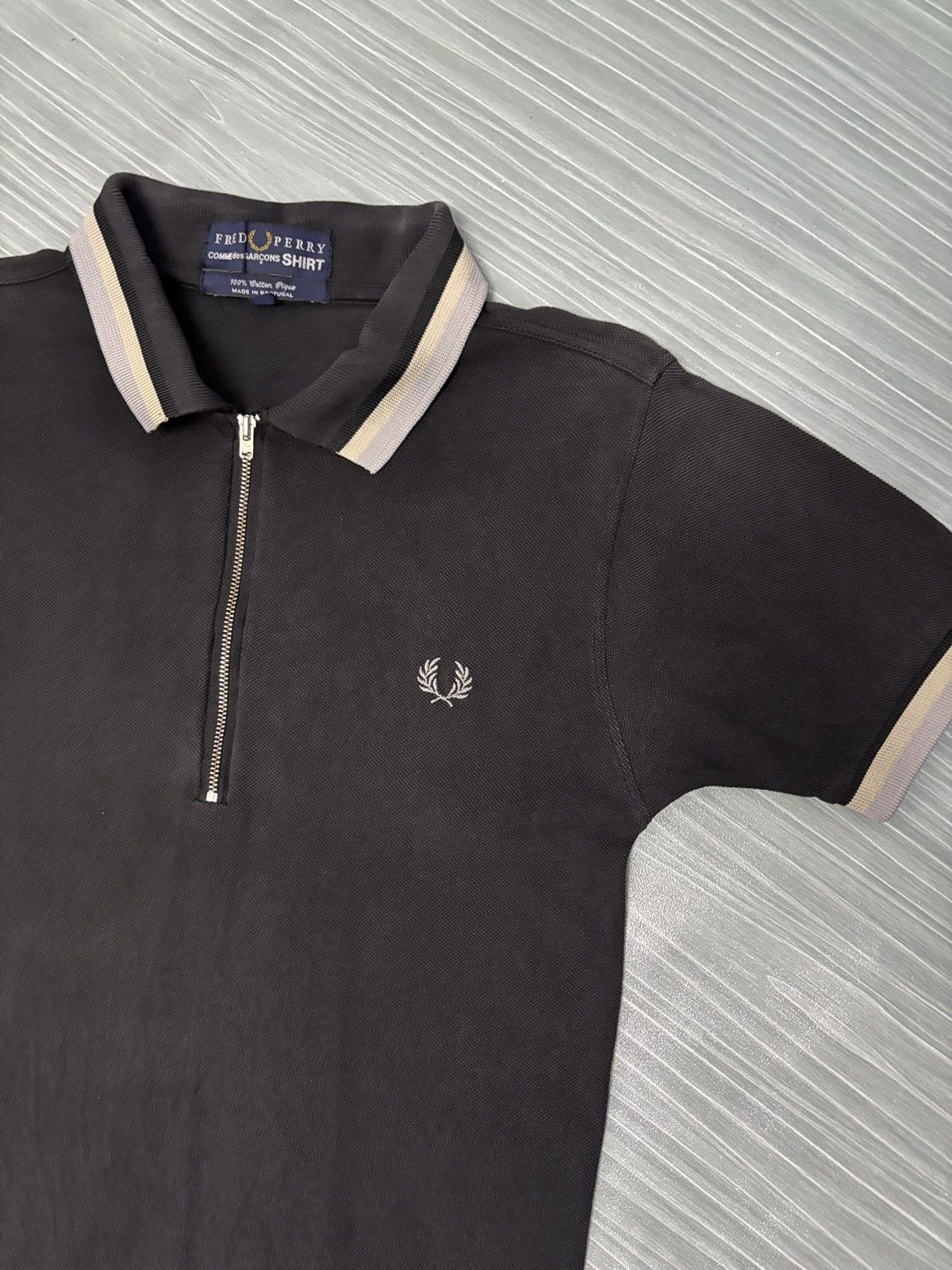 Fred Perry Fred perry x comme des garcons shirt Size L / US 10 / IT 46 - 2 Thumbnail