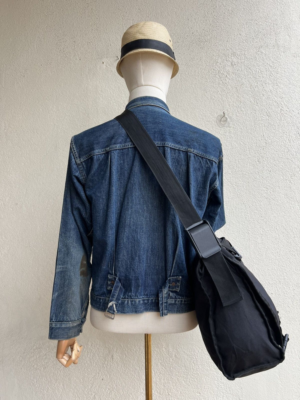 Vintage RARE! Vintage 90s Bitch Skateboards Large Messenger Bag Size ONE SIZE - 3 Thumbnail