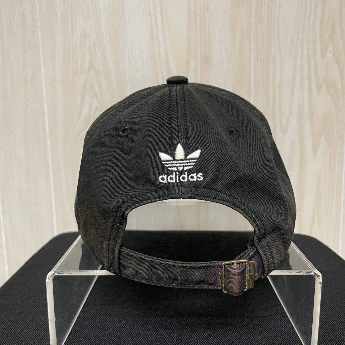 Adidas Adidas Strapback Black Trefoil Logo Adjustable Mens Hat Size ONE SIZE - 7 Thumbnail
